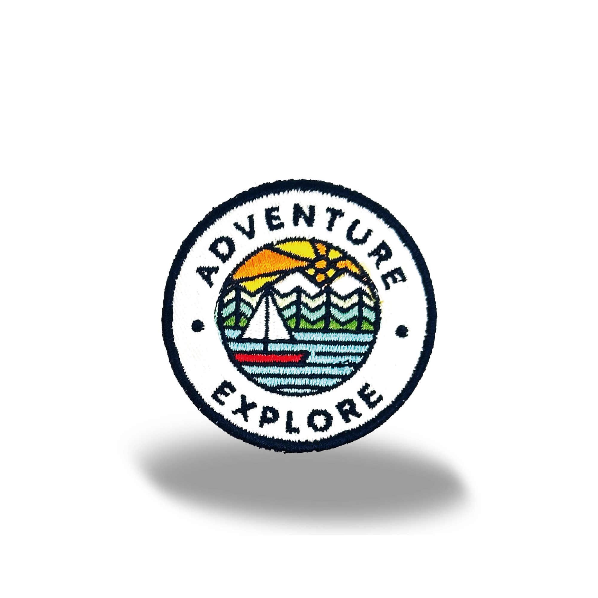 Adventure Explore Iron On Embroidery Patch