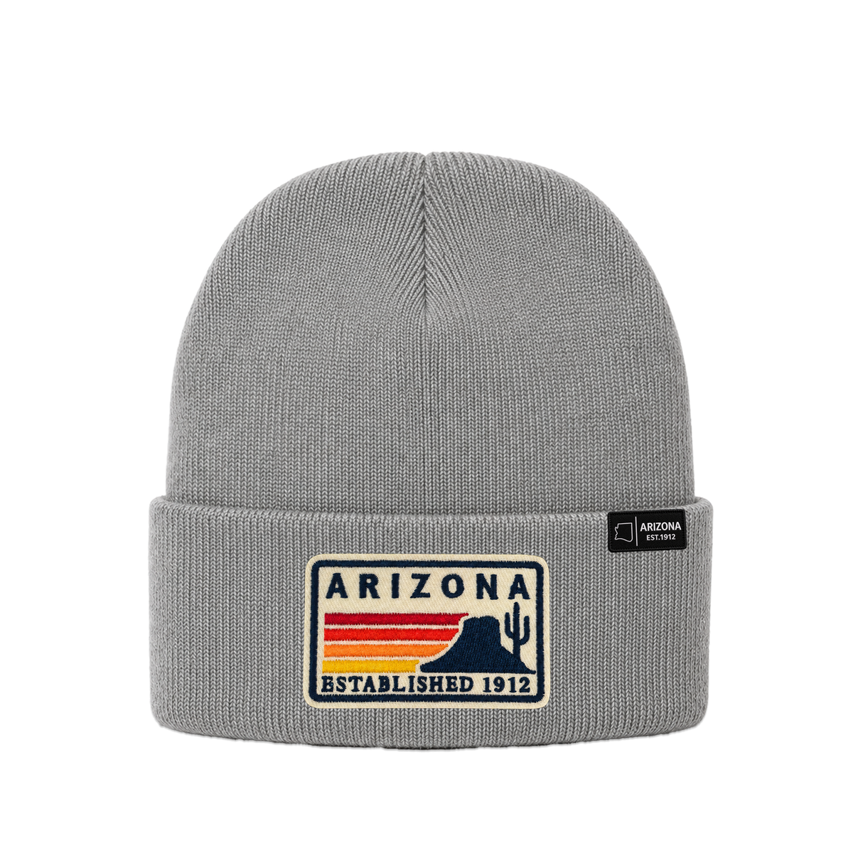 Arizona State Patch Knit Beanie – Classic Acrylic Winter Hat