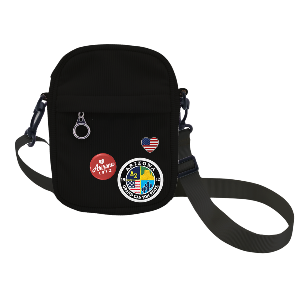 Arizona Corduroy Crossbody Bag | Lightweight Travel Shoulder Bag