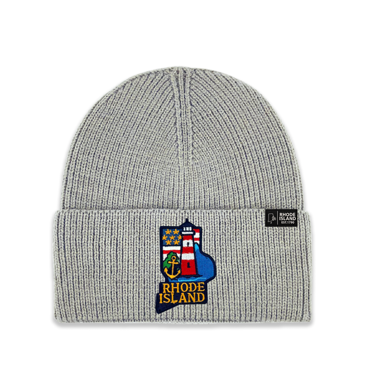 Rhode Island Heritage Knit Beanie | Classic State Winter Hat