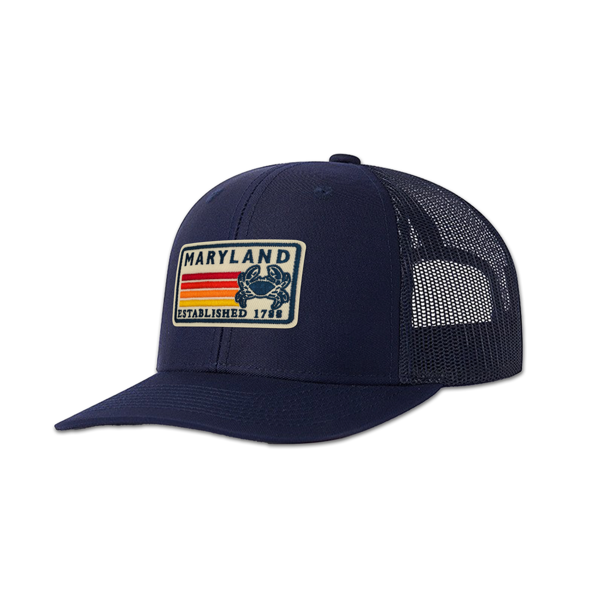 Maryland Heritage Trucker Hat | Vintage Mesh Back Outdoor Cap