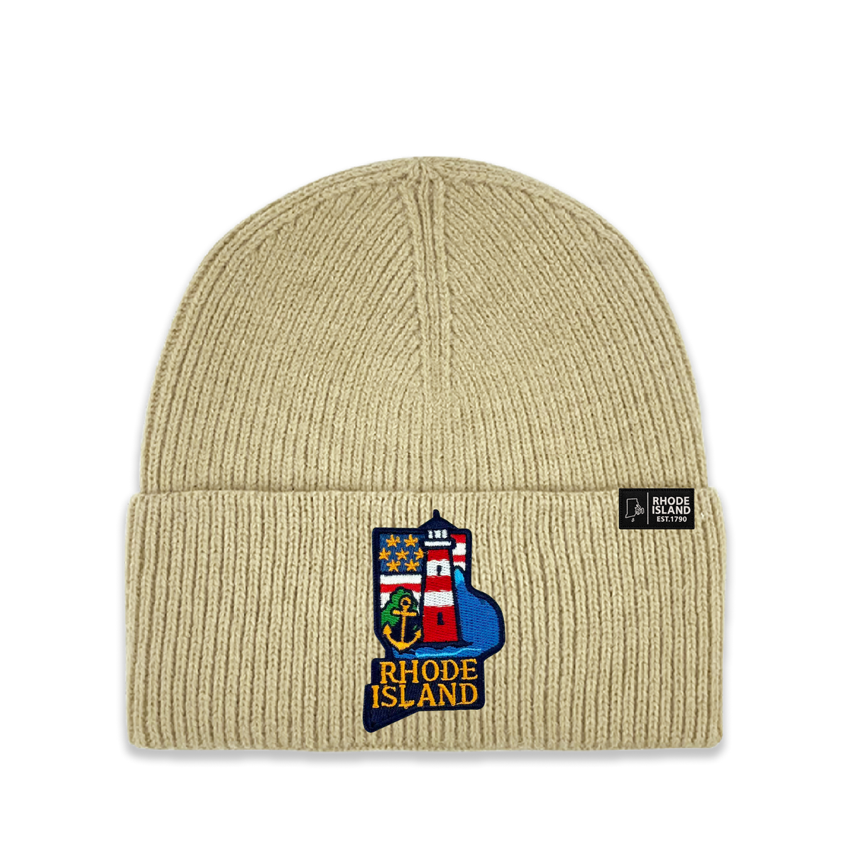 Rhode Island Heritage Knit Beanie | Classic State Winter Hat
