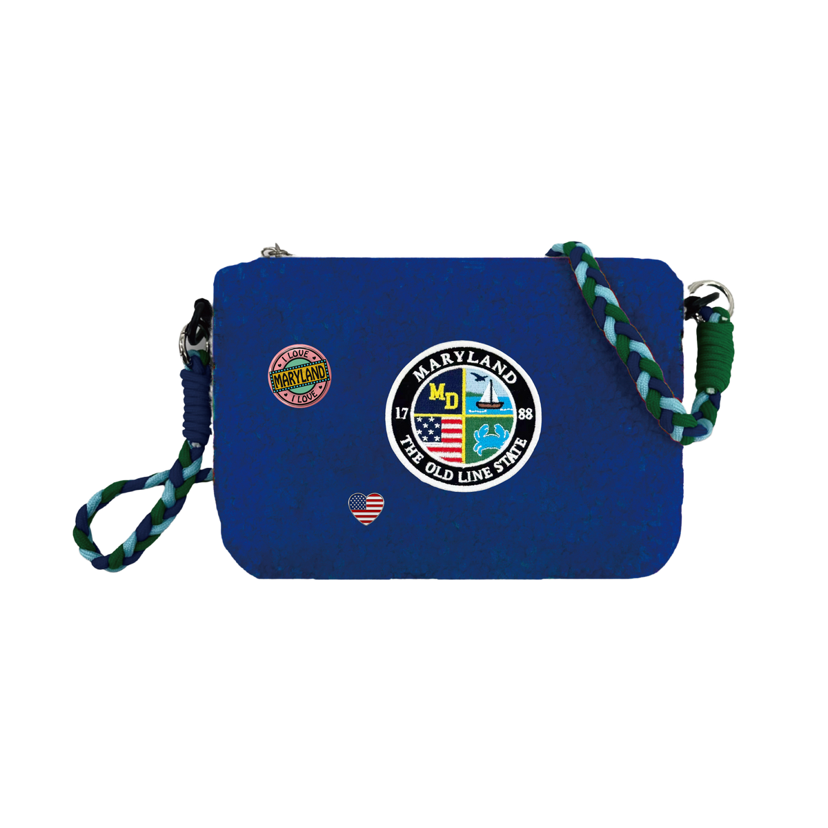 Maryland Sherpa Wallet Sling Bag | Cozy Mini Crossbody Travel Bag
