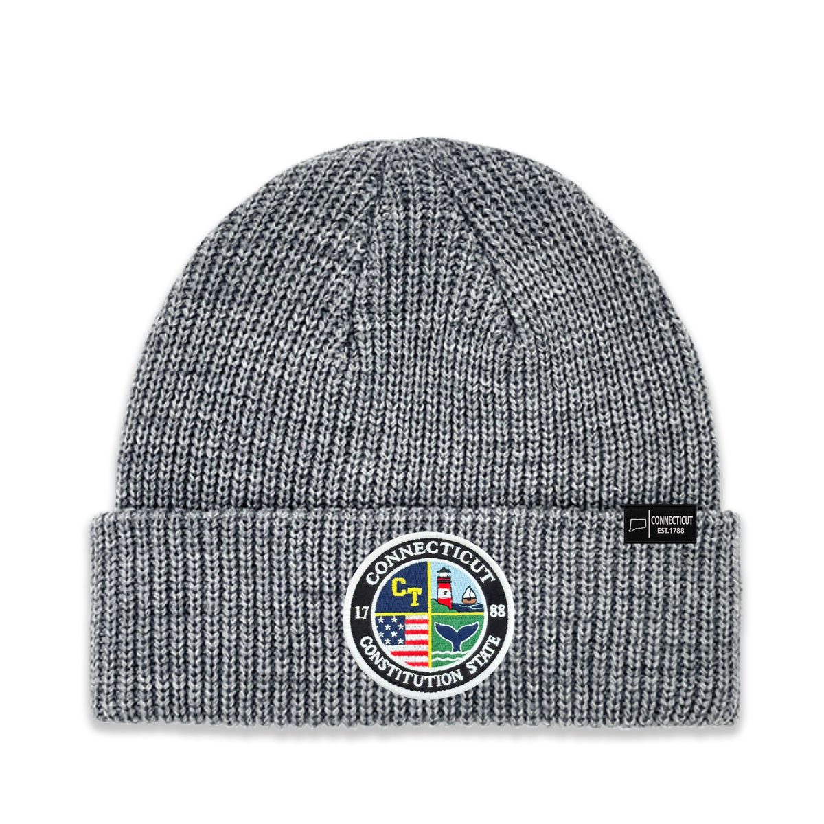 Connecticut Heritage Arctic Knit Beanie | Classic State Winter Hat
