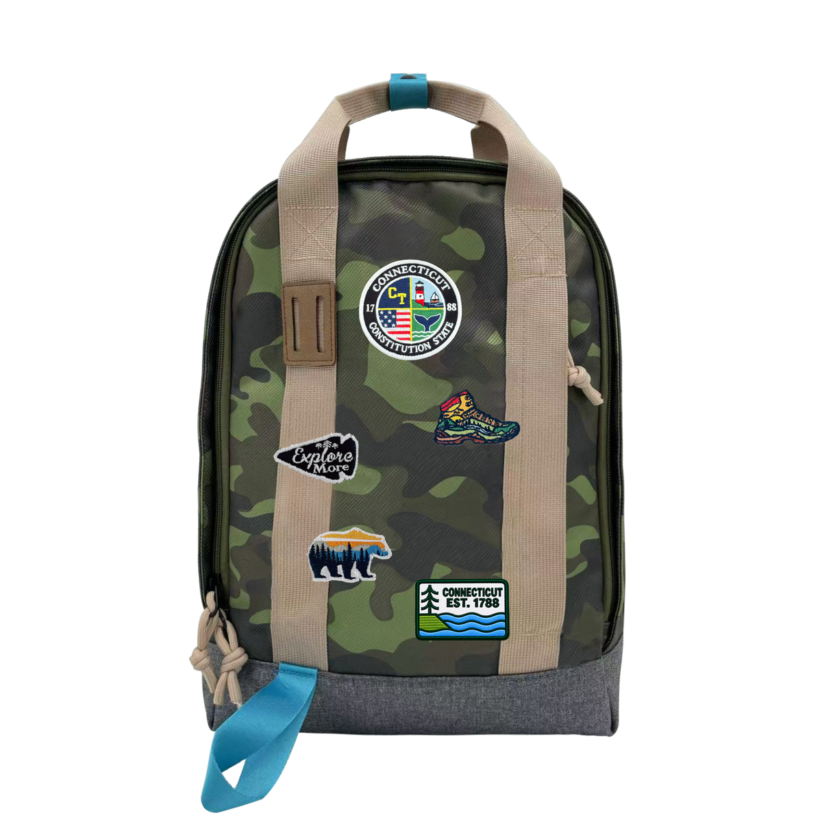 Connecticut Adventure Laptop Backpack | Waterproof Outdoor Travel Bag