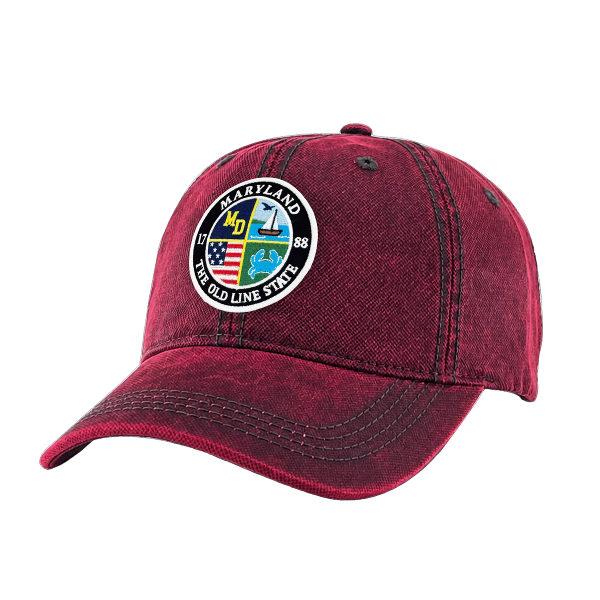 Maryland Heritage Oilskin Washed Cap | Vintage Outdoor Baseball Hat