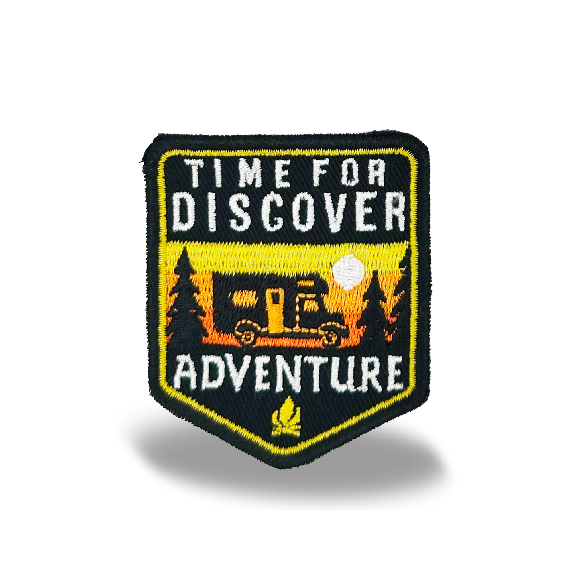 Discover Adventure Iron On Embroidery Patch