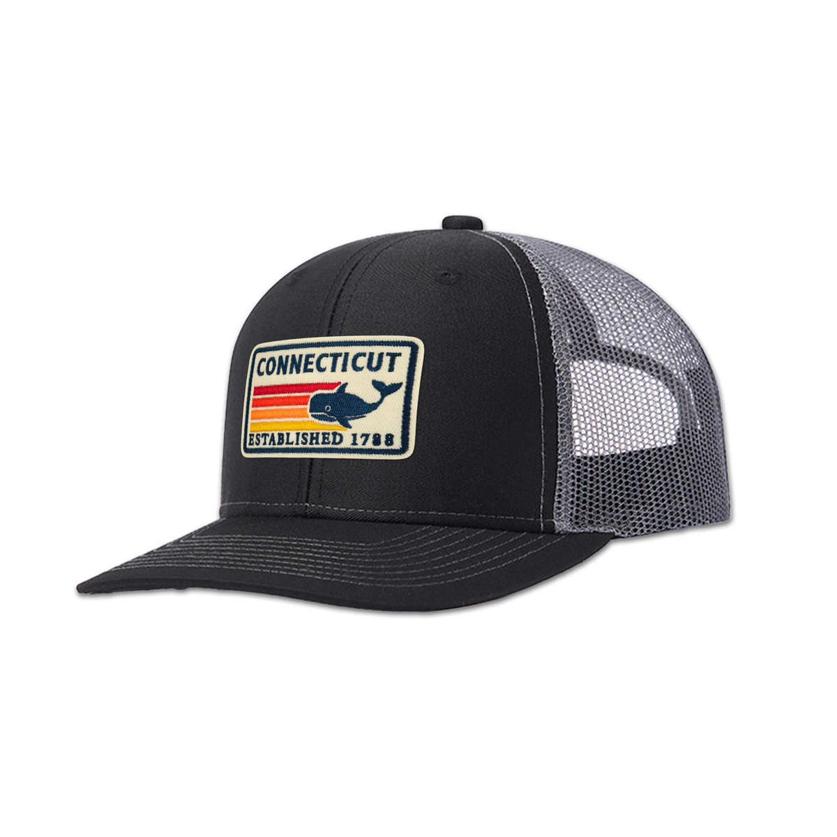 Connecticut Heritage Trucker Hat | Vintage Mesh Back Outdoor Cap