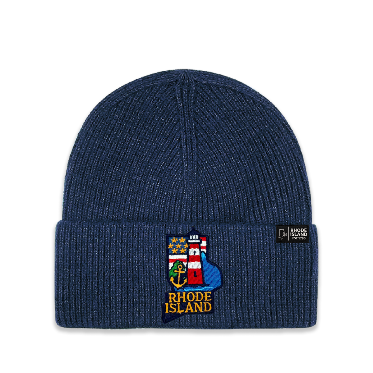 Rhode Island Heritage Knit Beanie | Classic State Winter Hat