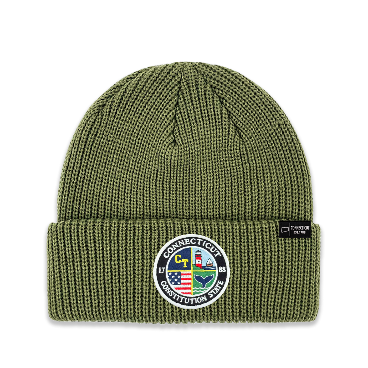 Connecticut Heritage Arctic Knit Beanie | Classic State Winter Hat