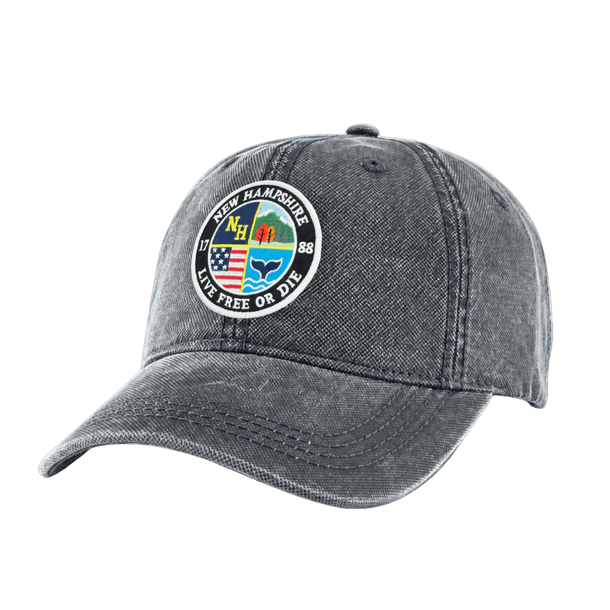 New Hampshire Oilskin Washed Cap | Vintage Outdoor Baseball Hat