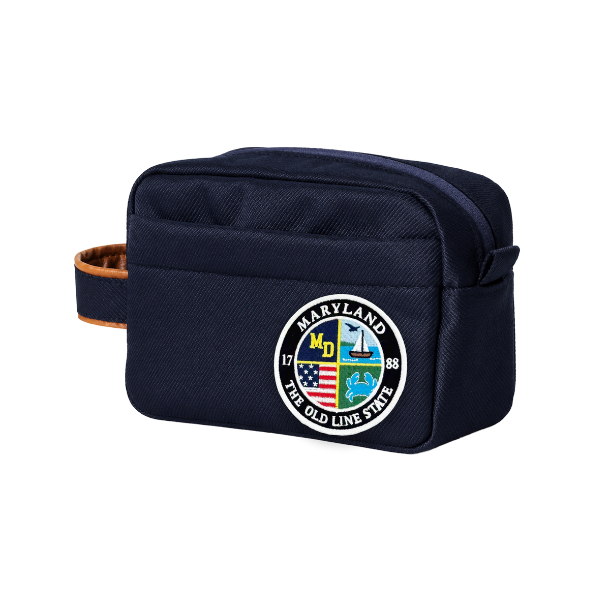 Maryland State Patch Travel Kit – Zippered Travel Organizer Bag