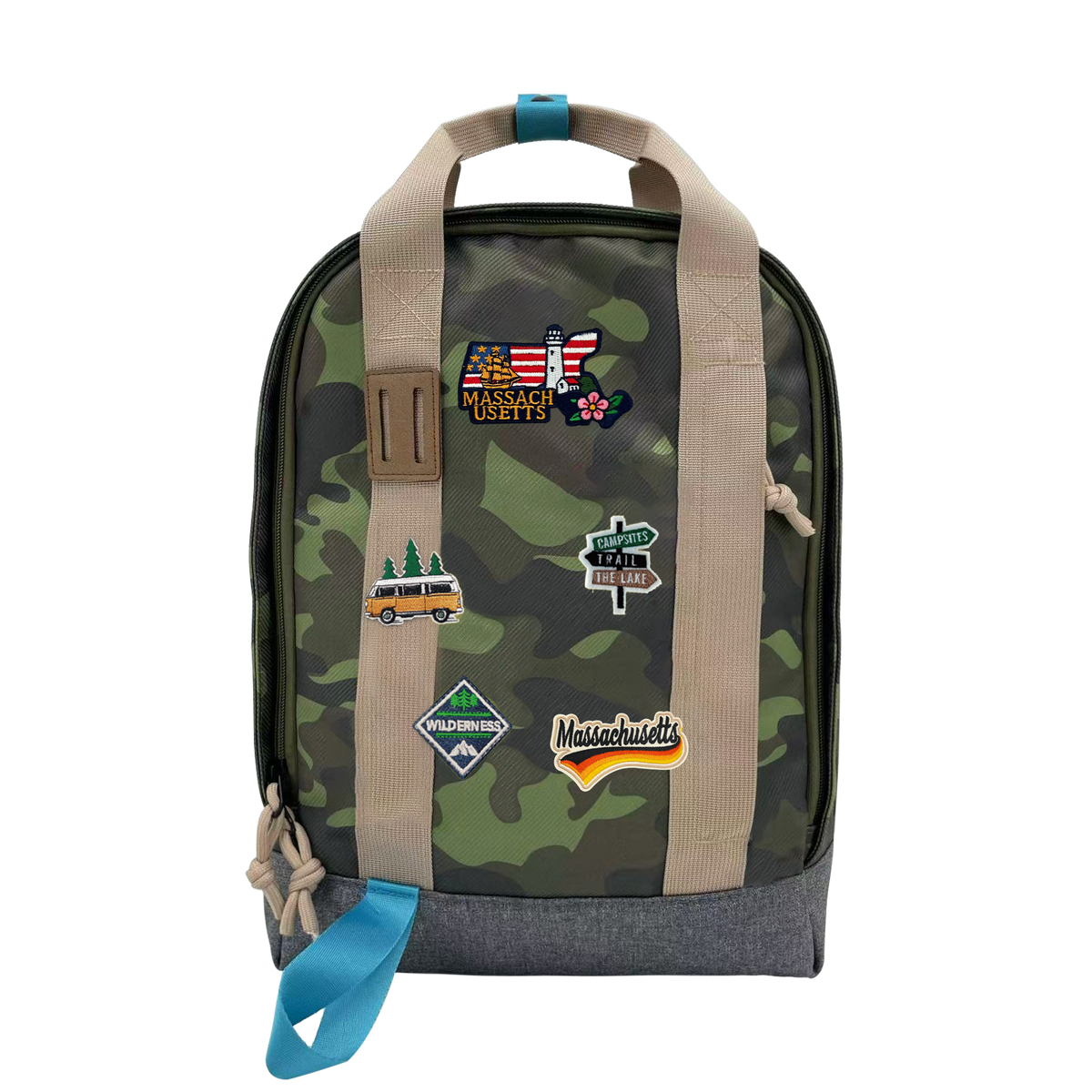 Massachusetts Outdoor Laptop Backpack | Waterproof Travel Backpack