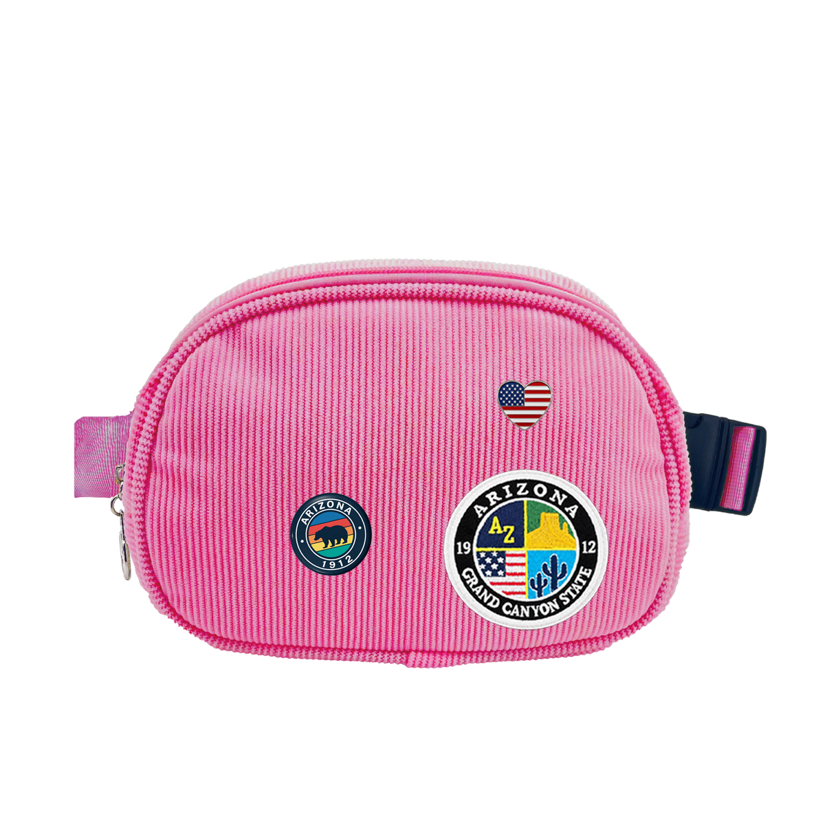 Arizona Corduroy Belt Bag | Lightweight Travel Crossbody Waist Bag