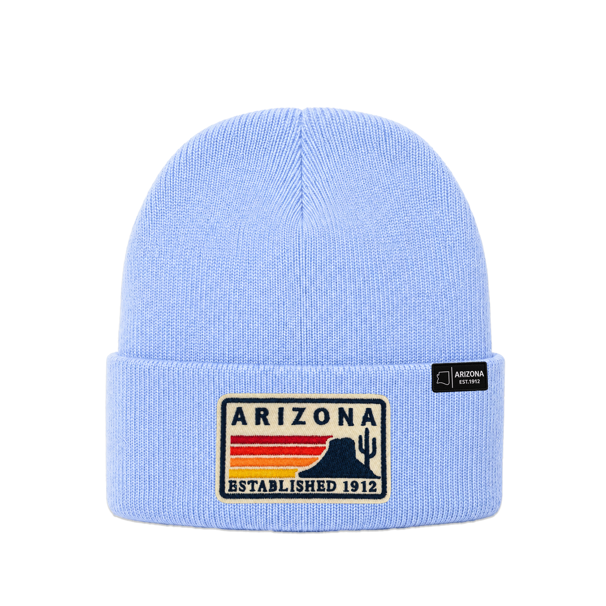 Arizona State Patch Knit Beanie – Classic Acrylic Winter Hat