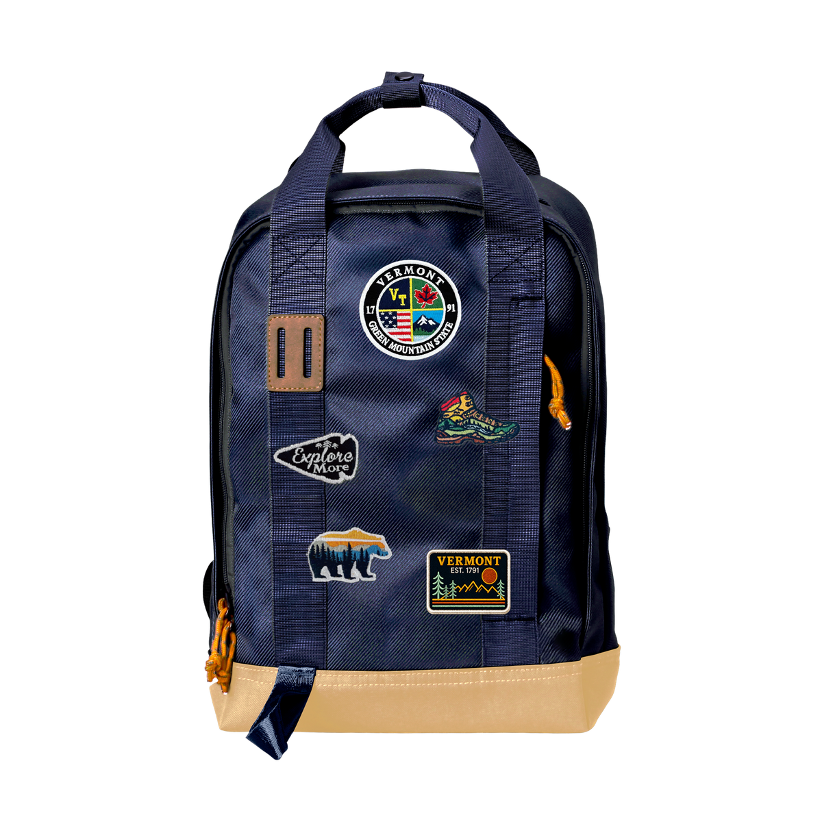 Vermont Green Mountain Laptop Backpack | Waterproof Travel Backpack