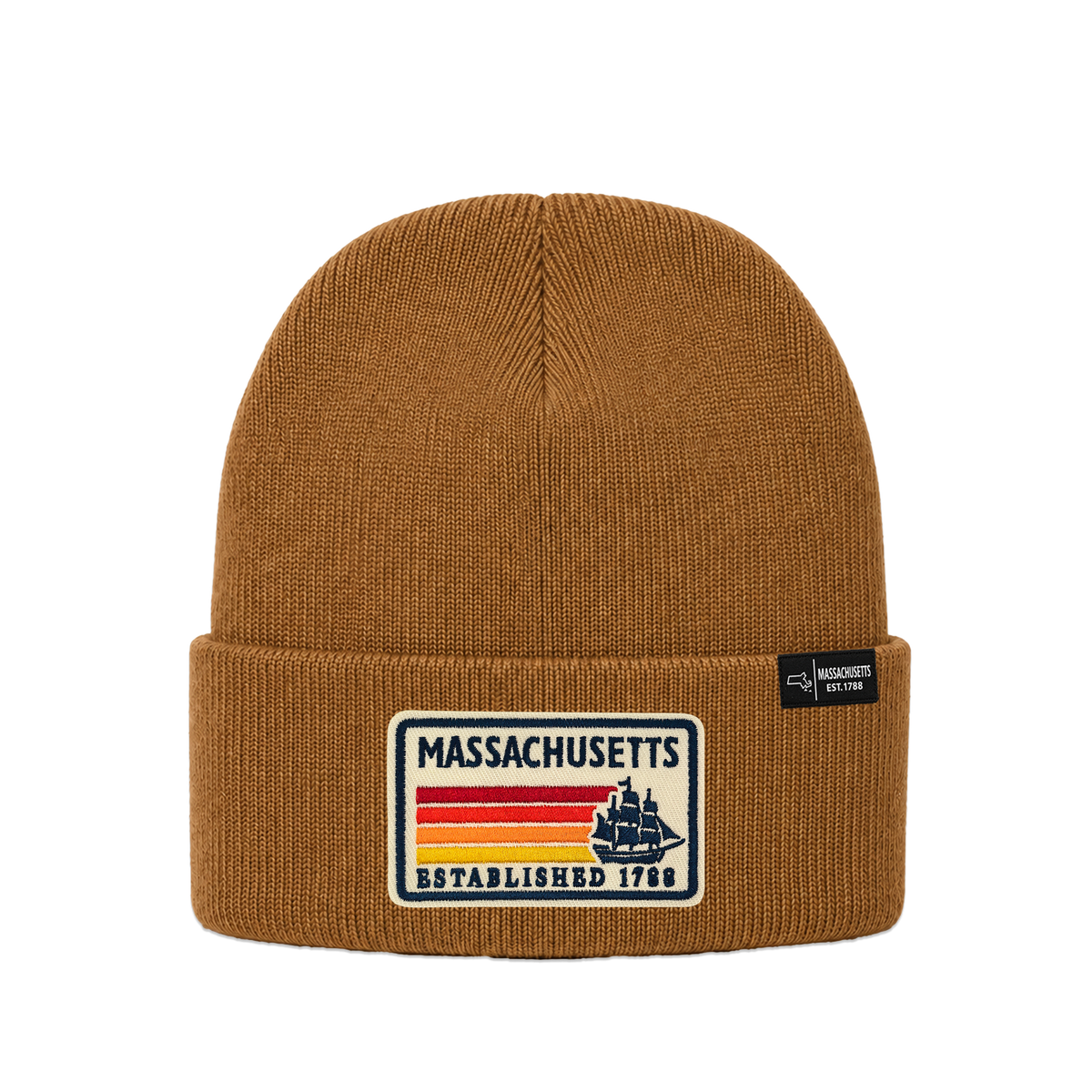 Massachusetts Heritage Universal Knit Beanie | Classic State Winter Hat