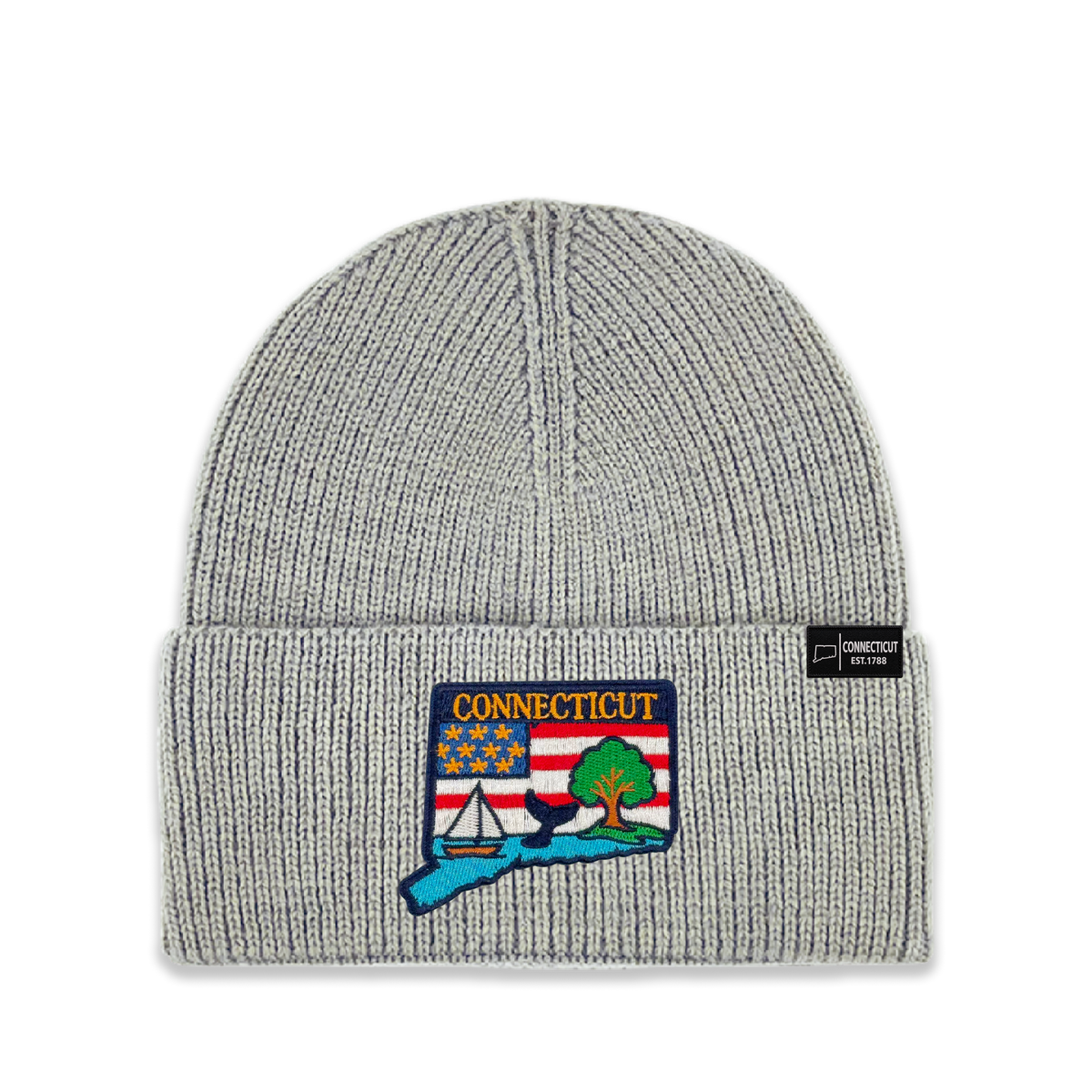 Connecticut Heritage Knit Beanie | Classic State Winter Hat