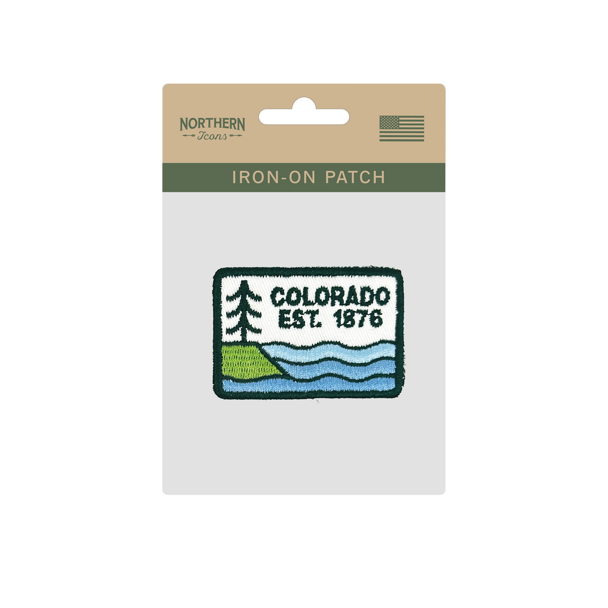 Colorado Heritage Iron On Embroidery Patch