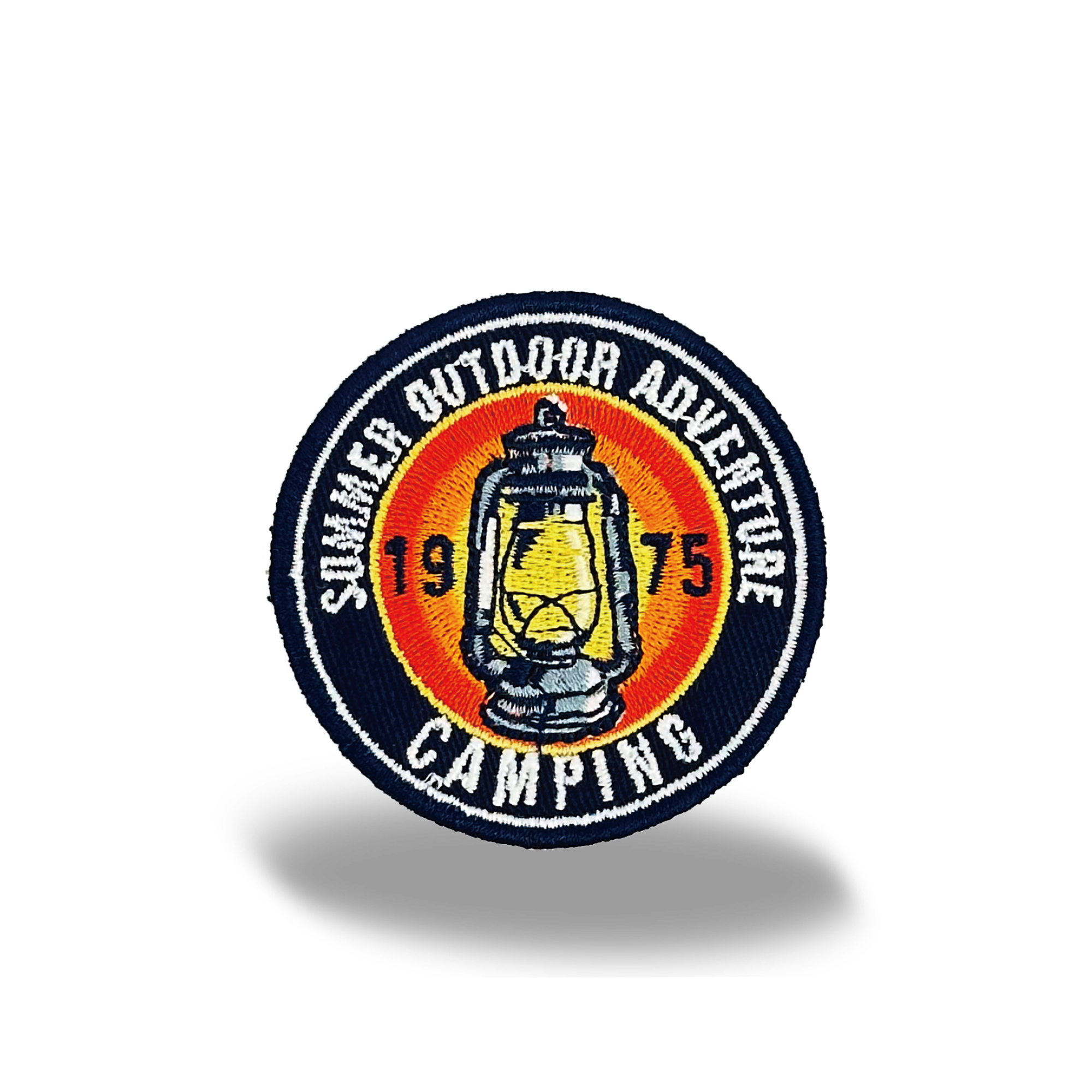 Camping Adventure Iron On Embroidery Patch
