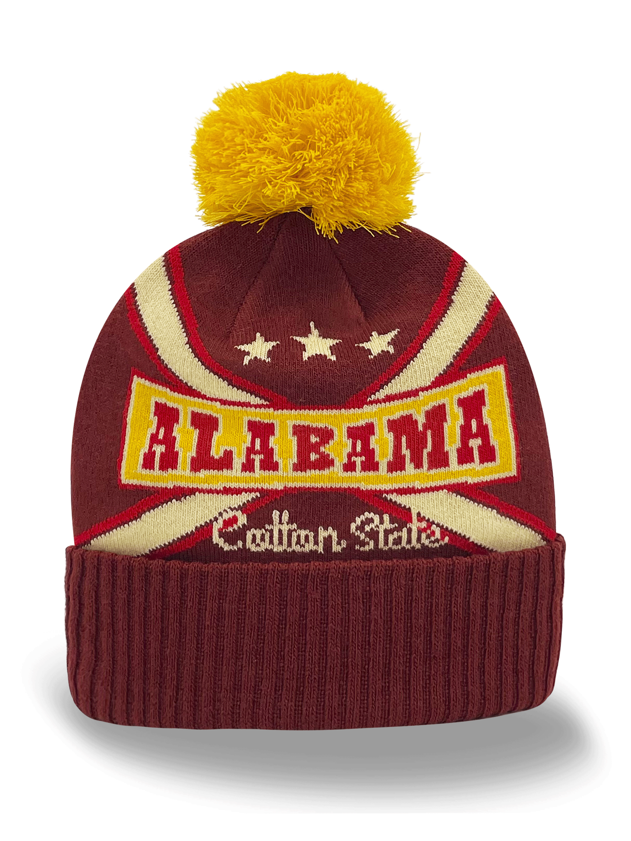 Alabama “Cotton State” Pom Beanie
