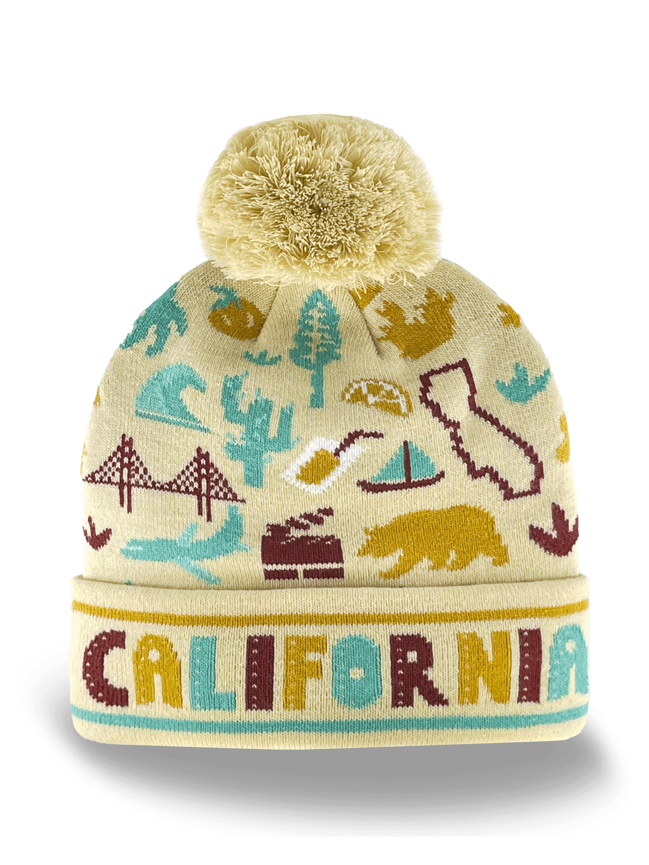 CALIFORNIA STATE ICON BEANIE