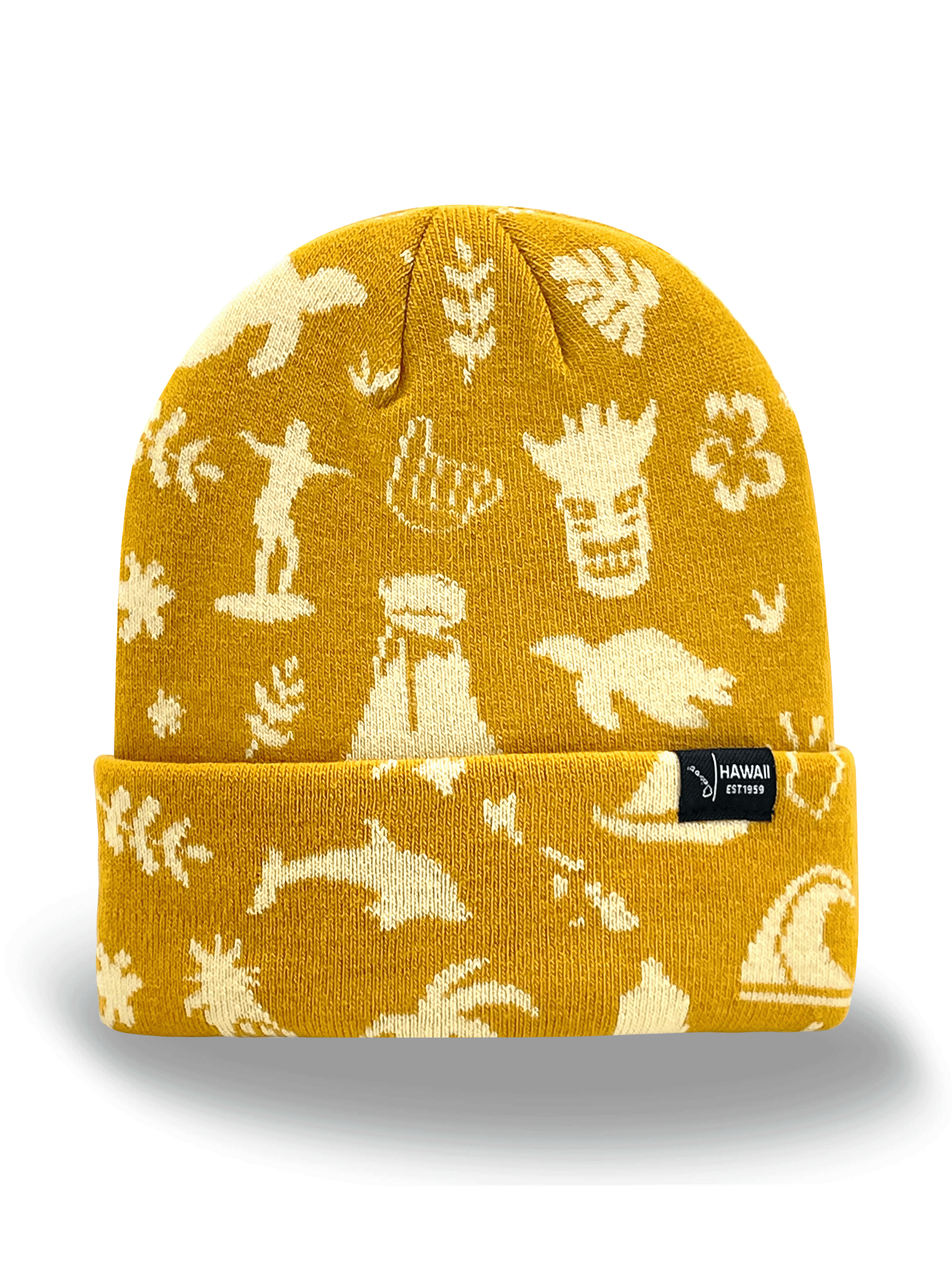 Hawaii Icons Knit Beanie