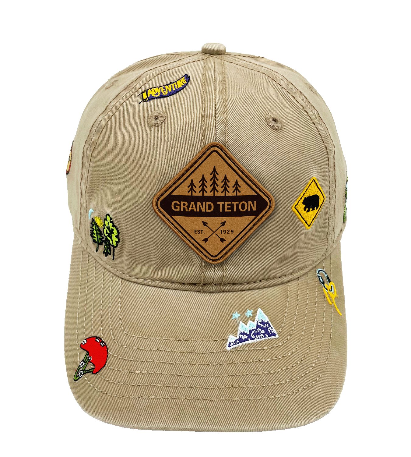 Grand Teton Trail Badge Adventure Cap