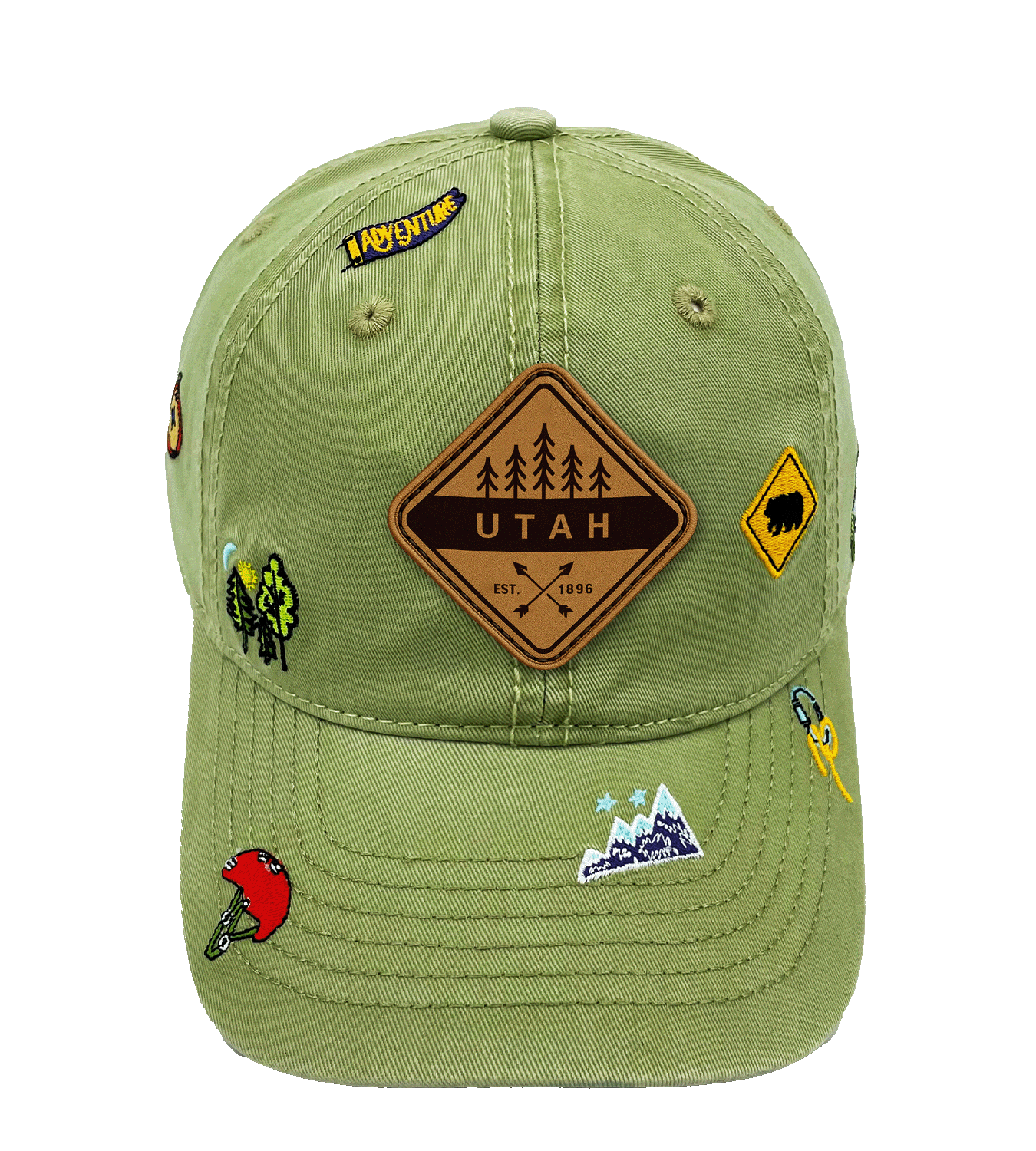 Utah Trail Badge Adventure Cap