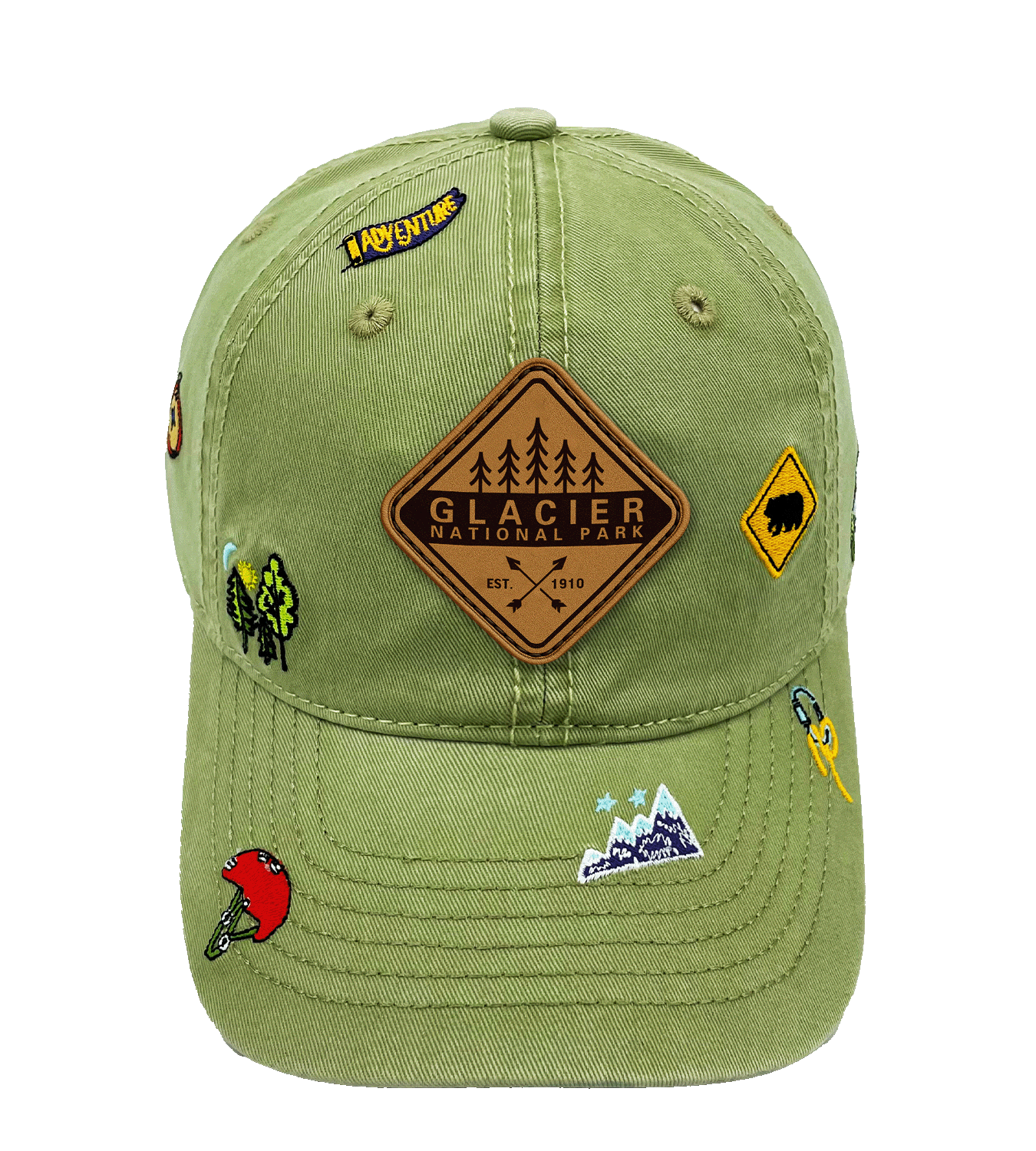 Glacier Trail Badge Adventure Cap