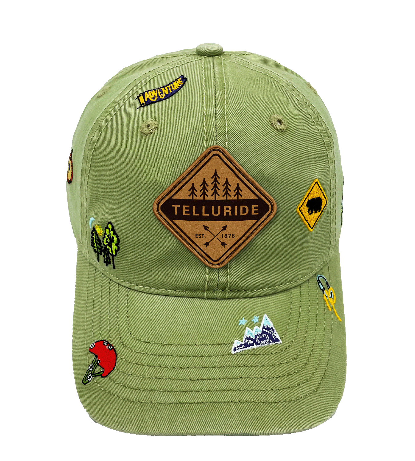 Telluride Trail Badge Adventure Cap