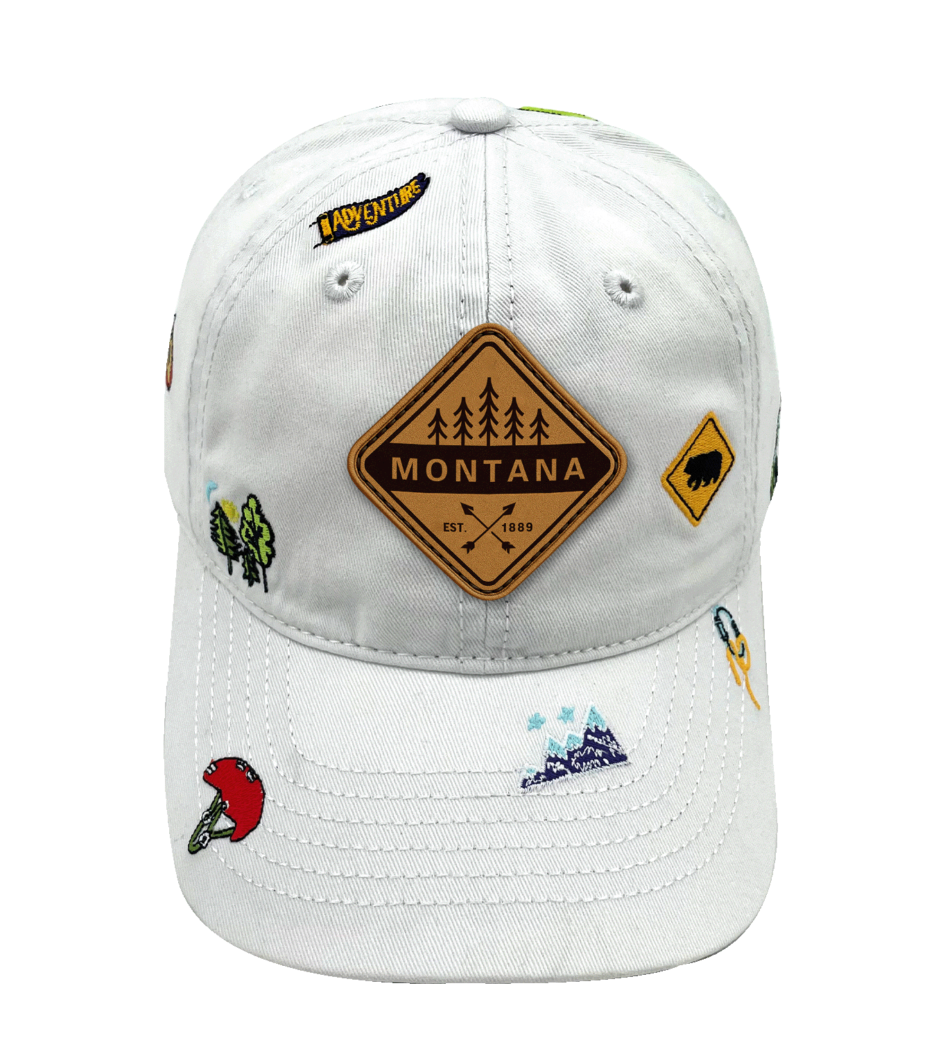 Montana Hiking Outdoor Baseball Cap for Campers and Nature Explorers