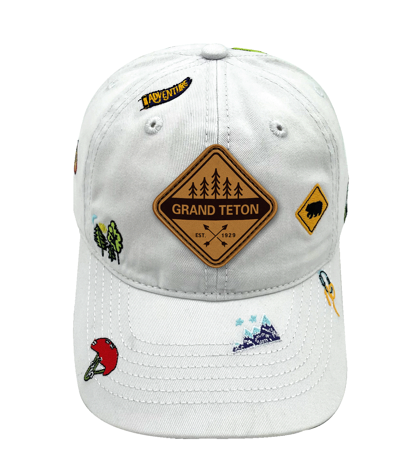 Grand Teton Trail Badge Adventure Cap