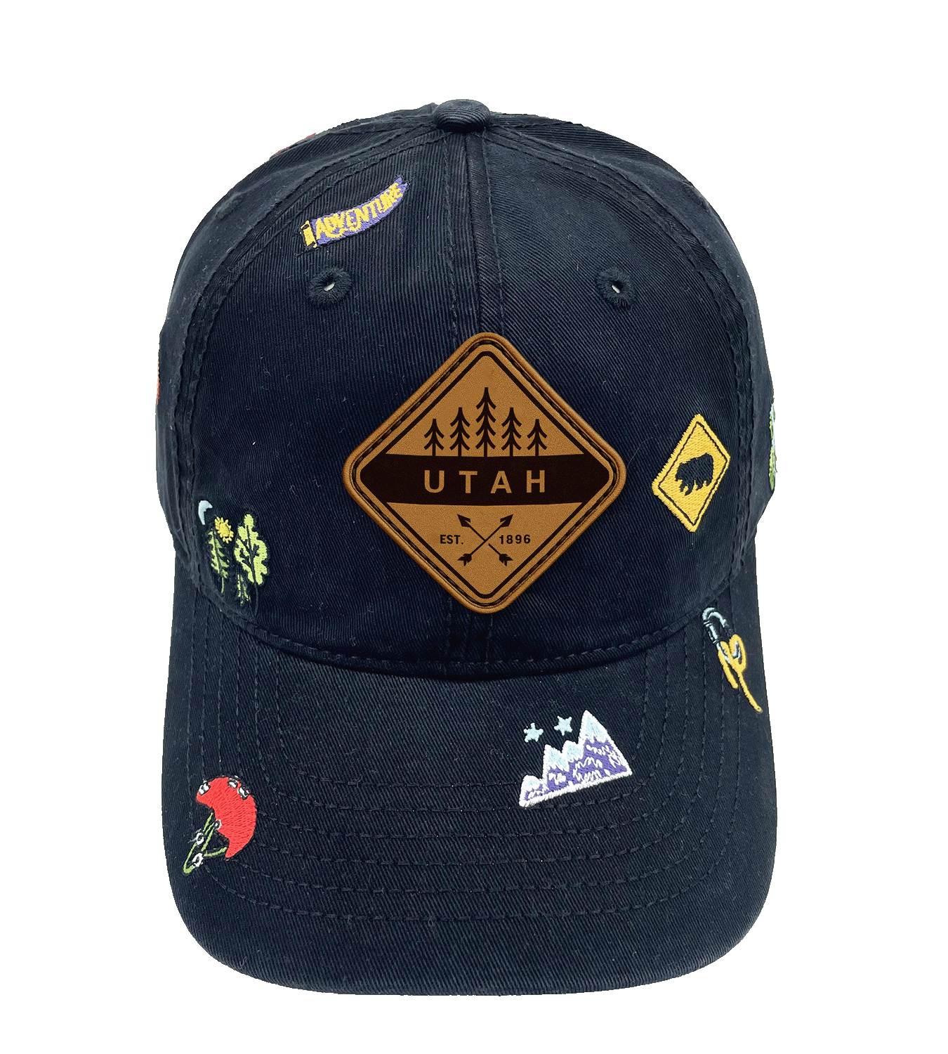 Utah Outdoor Baseball Cap for Hiking, Camping, and Nature Lovers