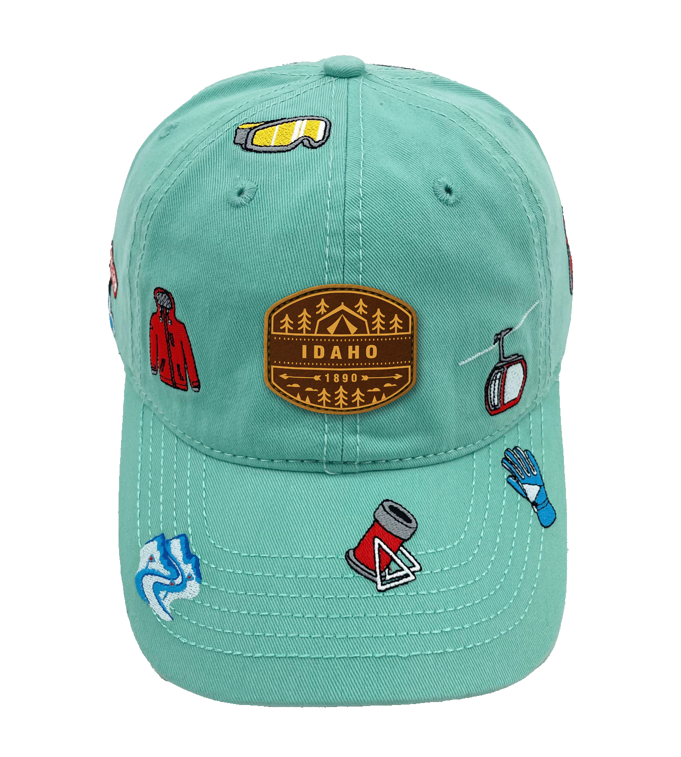 Sun Valley Idaho Embroidered Baseball Cap ¨C Ski Mountain Adventure Hat