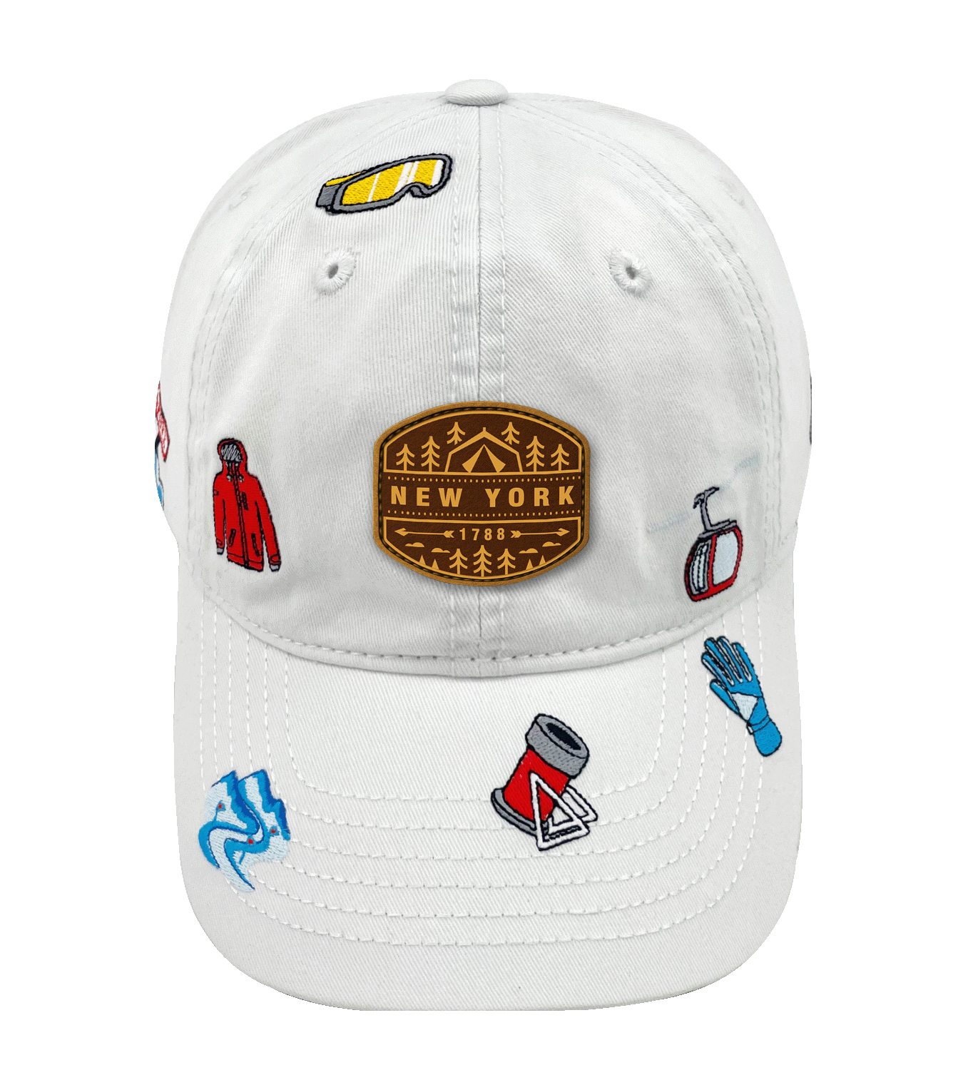 Lake Placid New York Embroidered Baseball Cap ¨C Outdoor Adventure Souvenir Hat