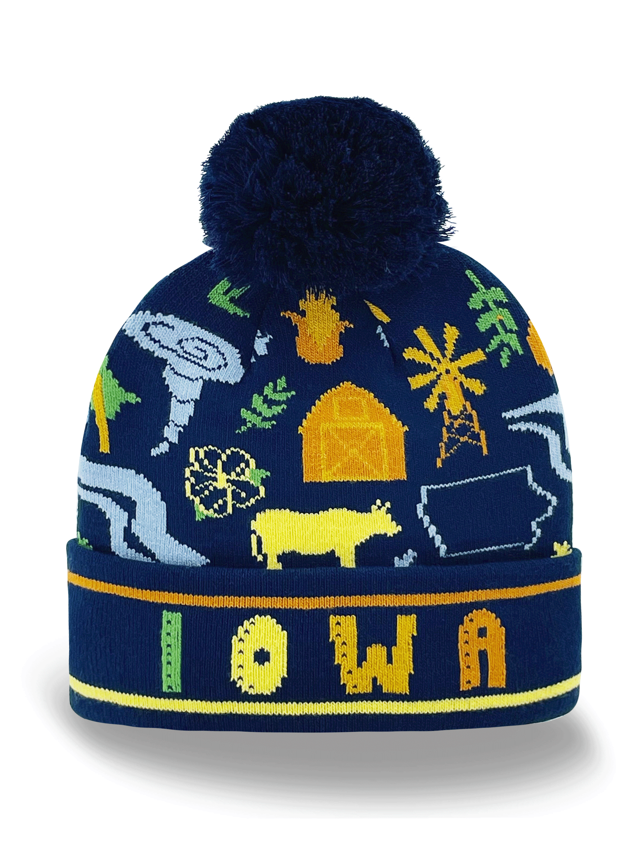 IOWA STATE ICON BEANIE