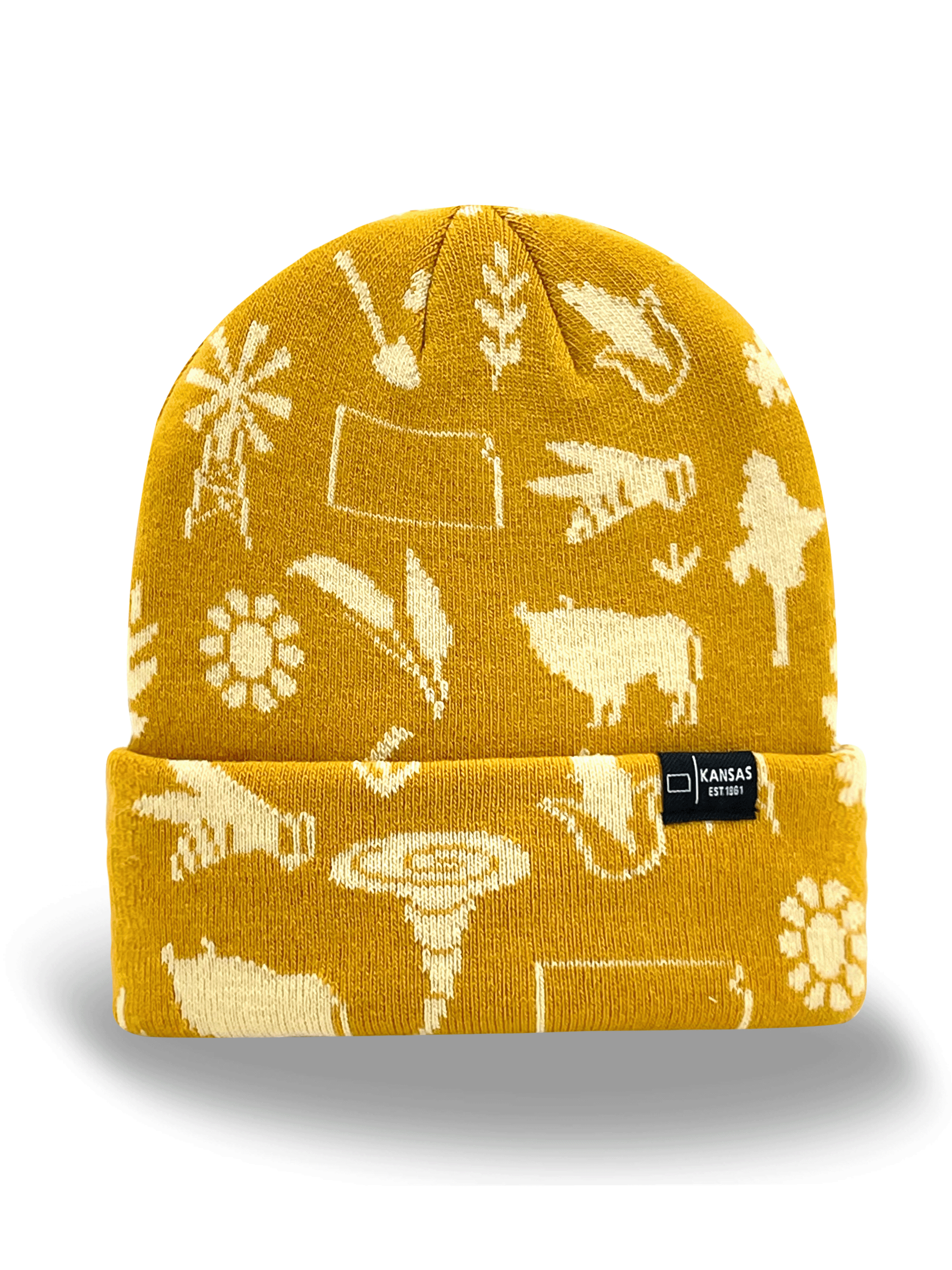 Kansas Icons Knit Beanie