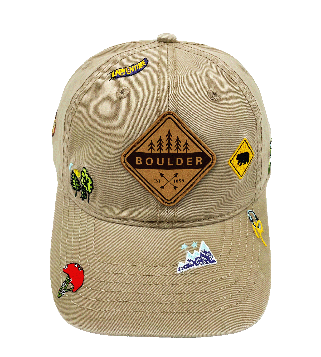 Boulder Trail Badge Adventure Cap