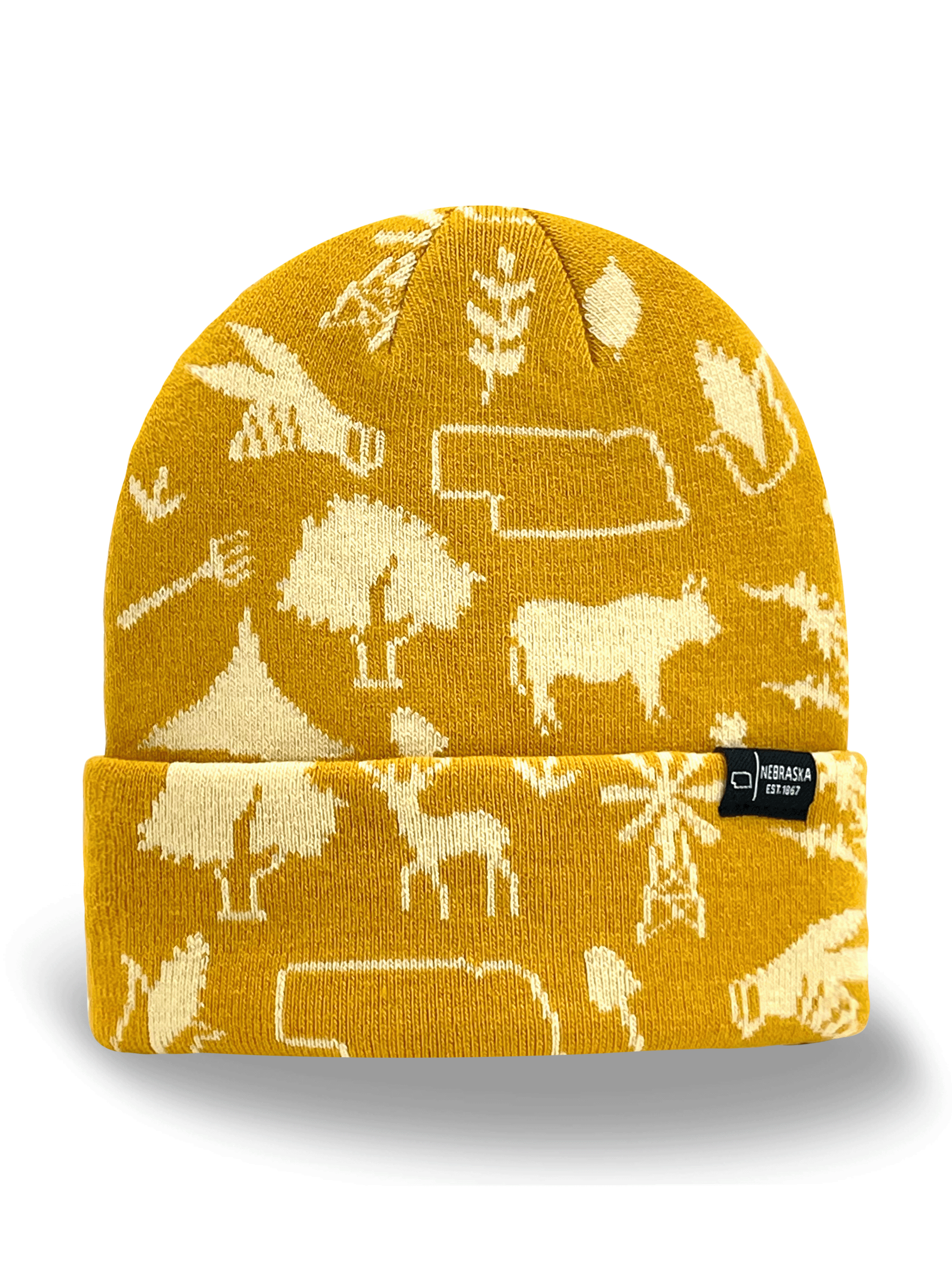 Nebraska Icons Knit Beanie