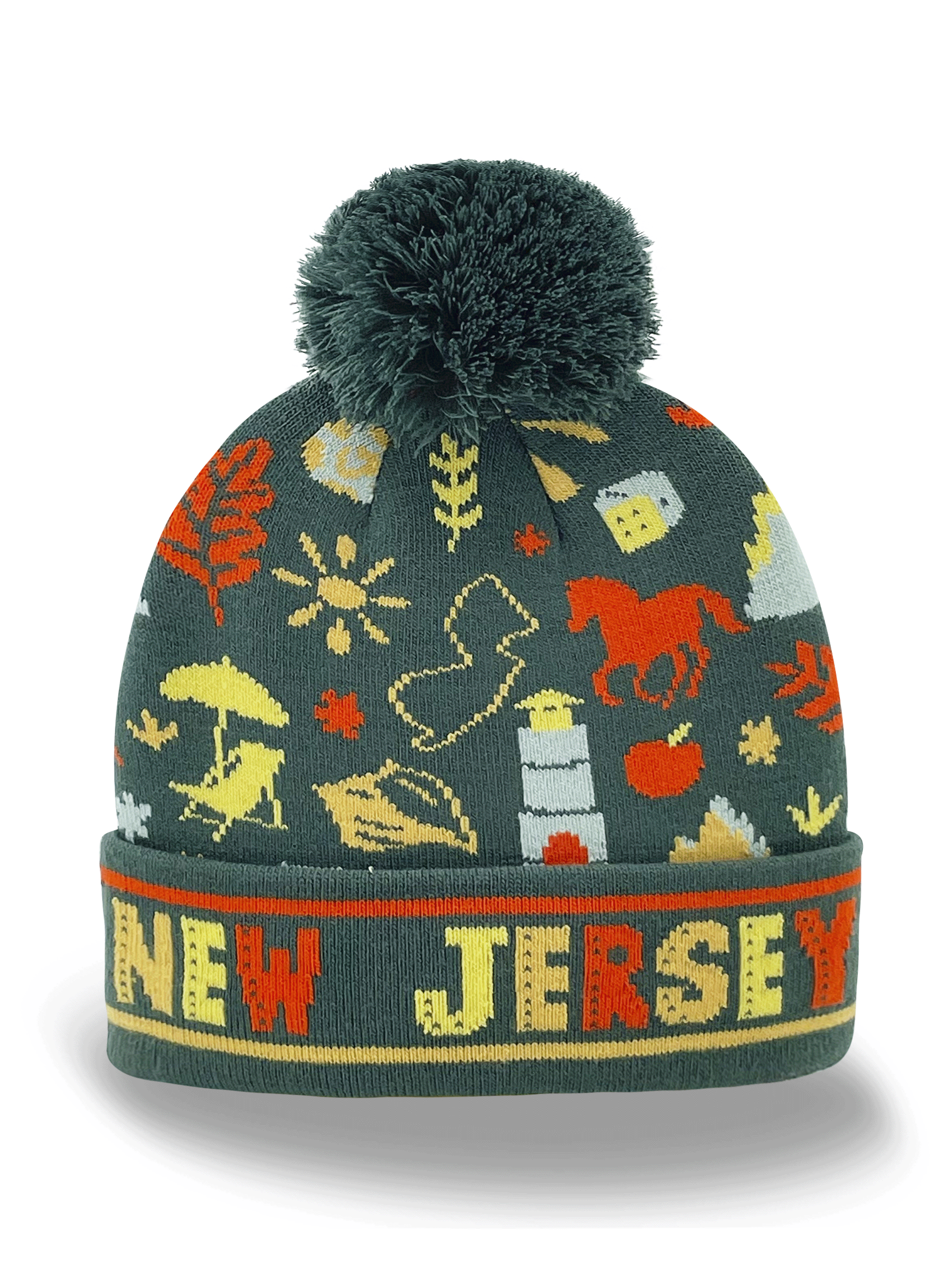 NEW JERSEY STATE ICON BEANIE