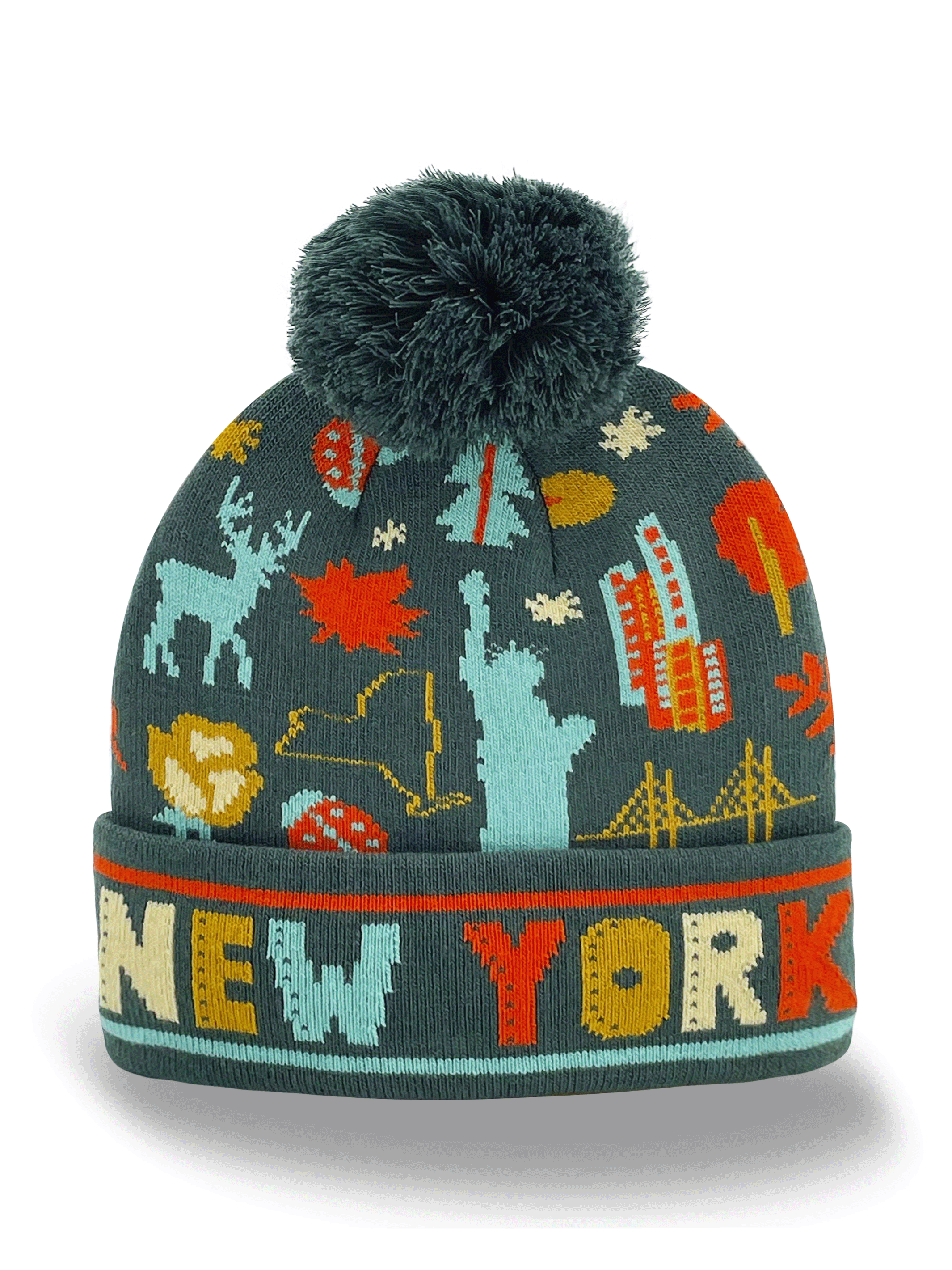 NEW YORK STATE ICON BEANIE