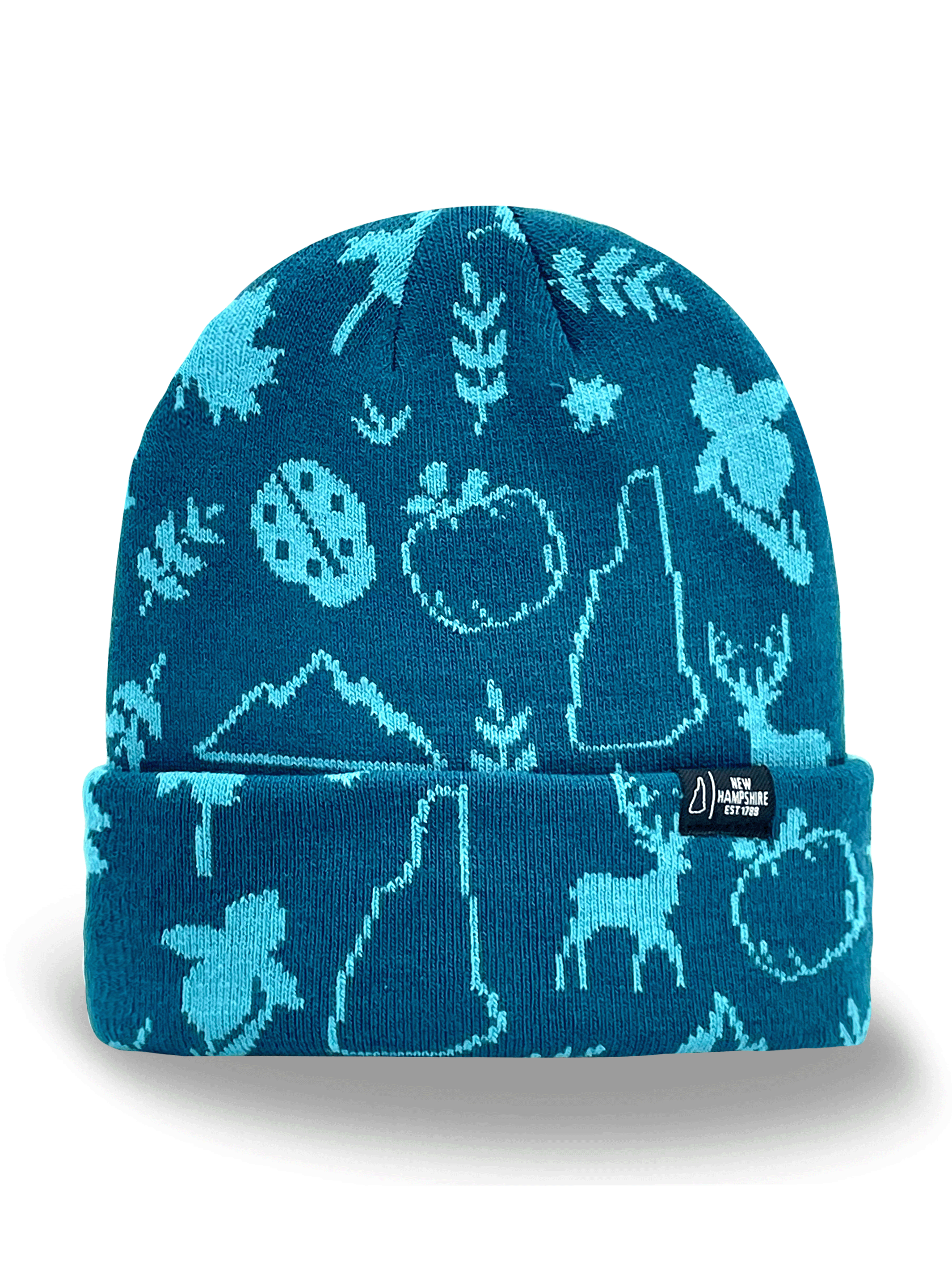 New Hampshire Icons Knit Beanie