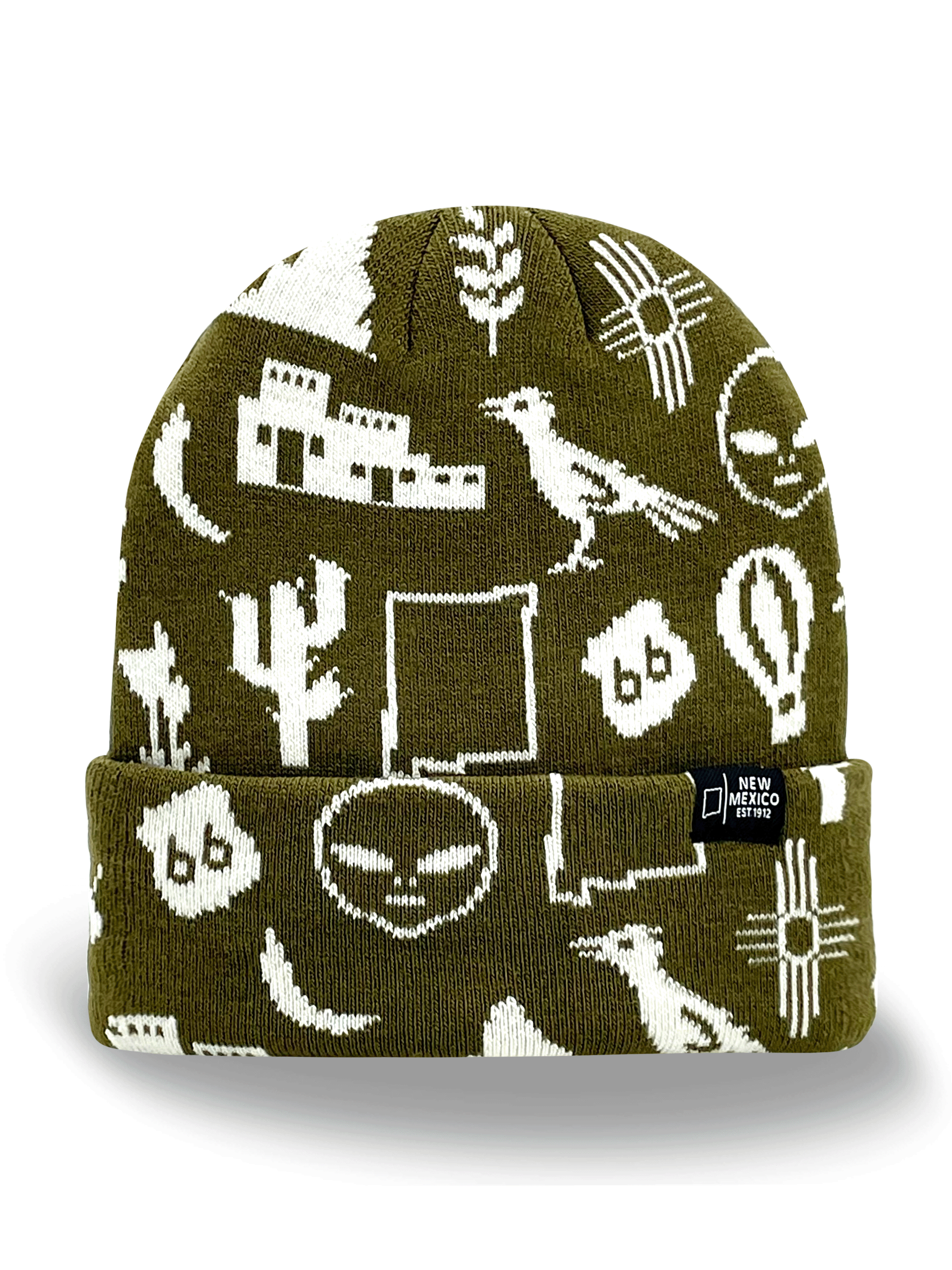New Mexico Icons Knit Beanie