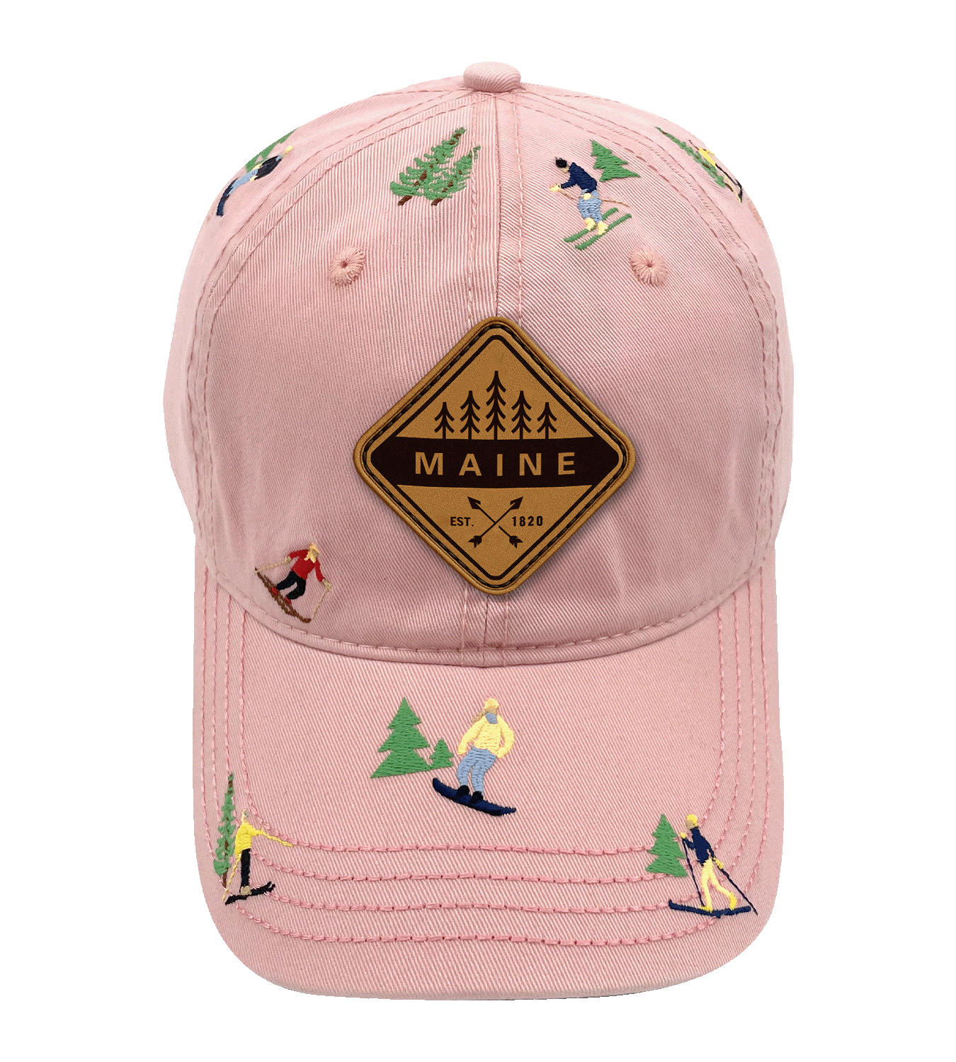 Sugarloaf & Sunday River Maine Embroidered Baseball Cap ¨C Ski Adventure Hat