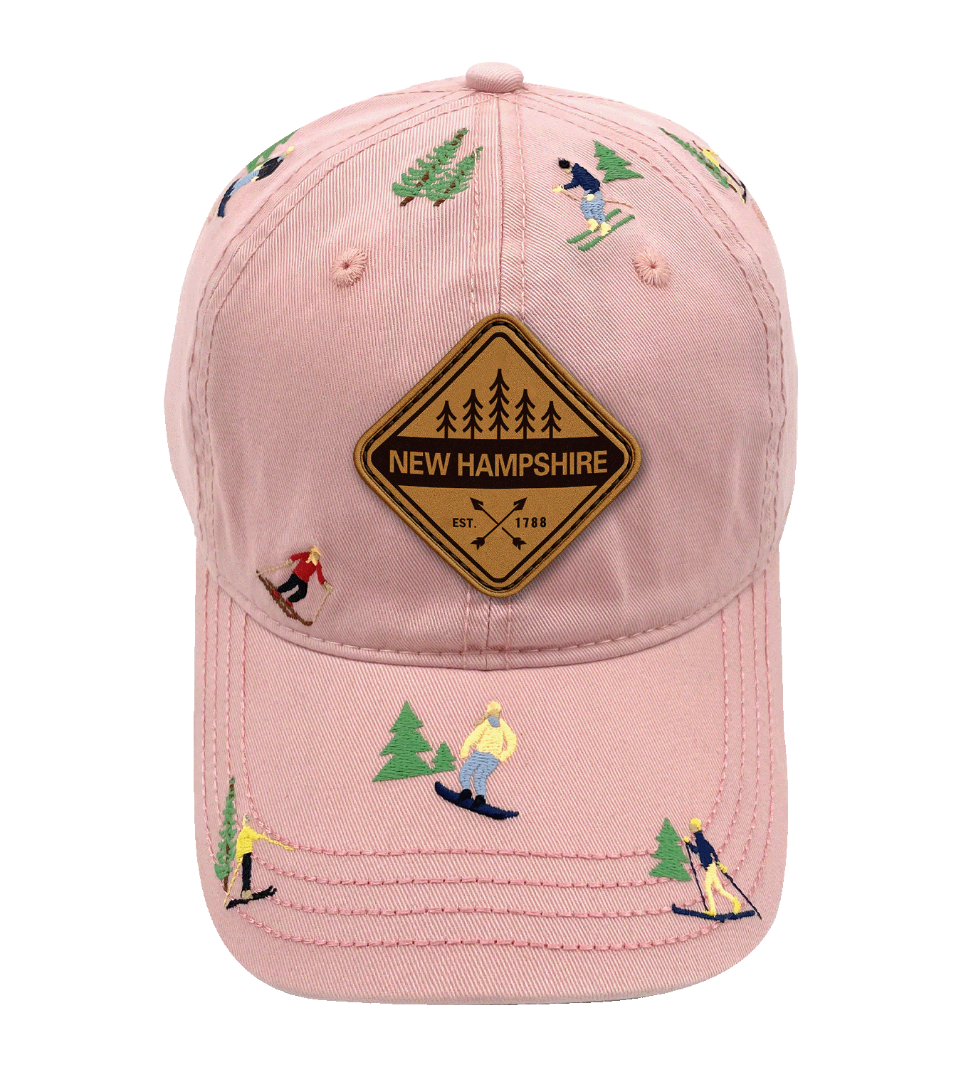 Bretton Woods New Hampshire Embroidered Baseball Cap ¨C Skiing Outdoor Adventure Hat