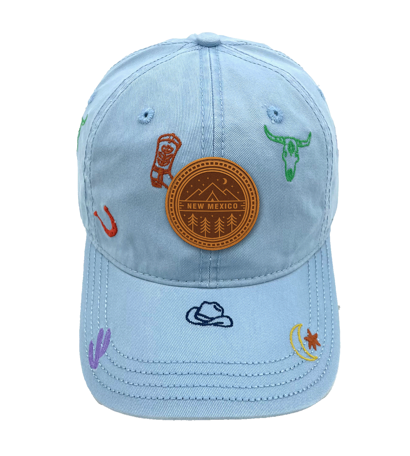 New Mexico Adventure Baseball Cap ¨C Southwestern Cowboy Style Outdoor Travel Hat