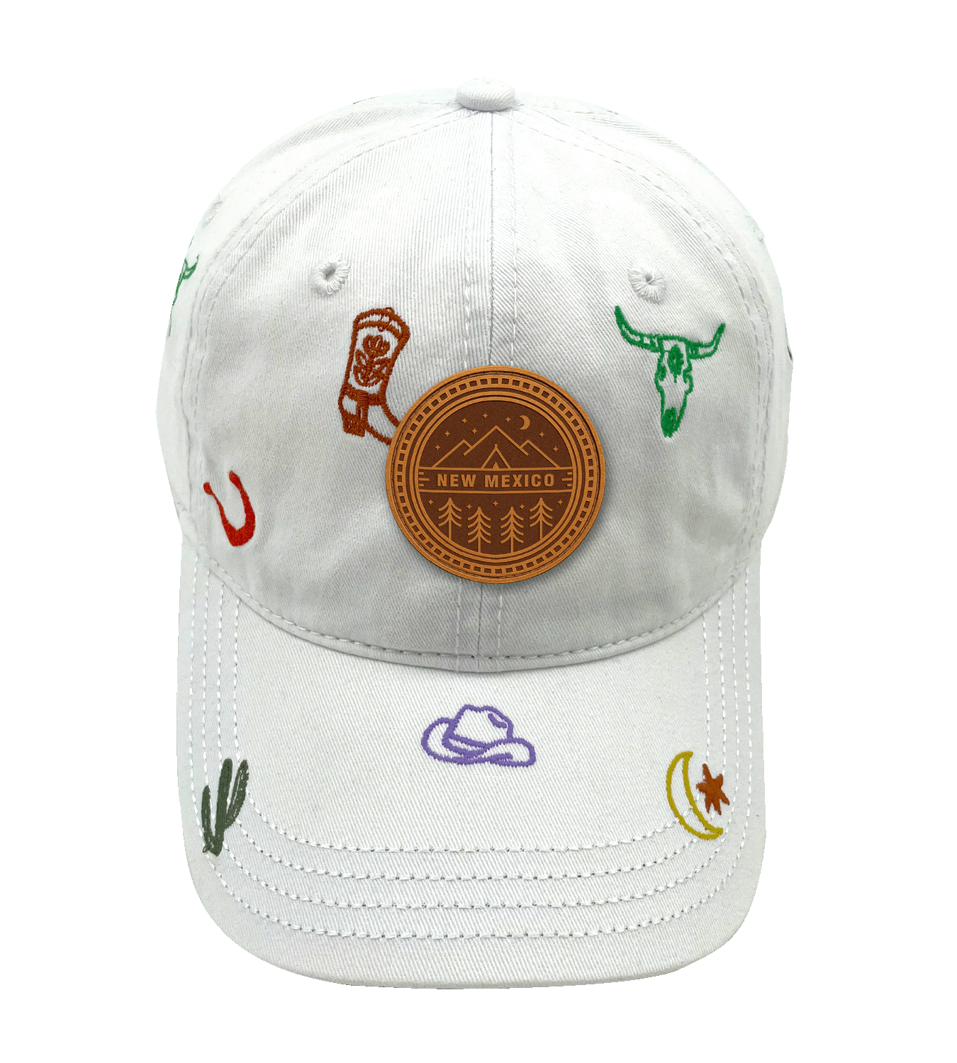 New Mexico Adventure Baseball Cap ¨C Southwestern Cowboy Style Outdoor Travel Hat