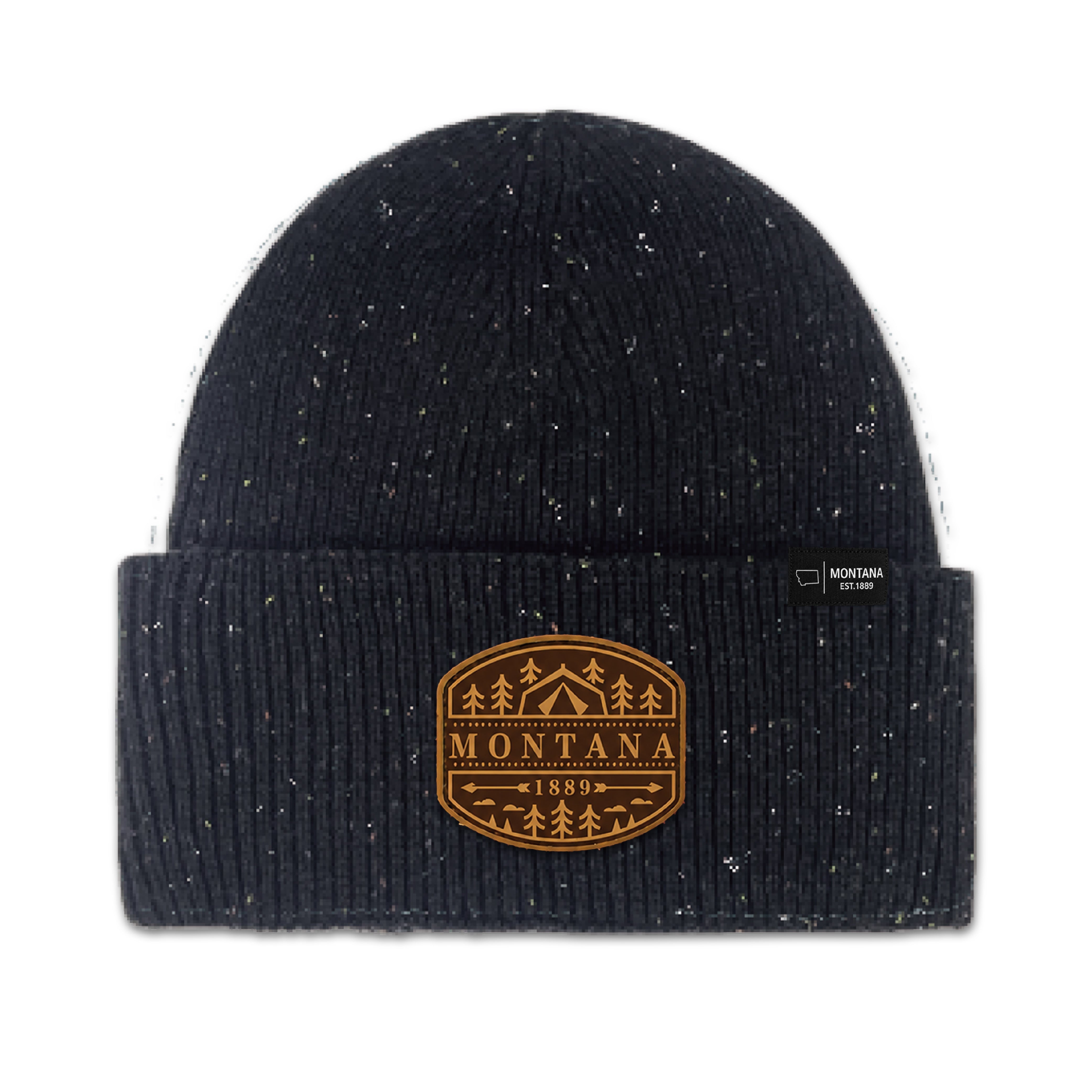 Montana Outdoor Adventure Knit Beanie for Camping & Gift Shops