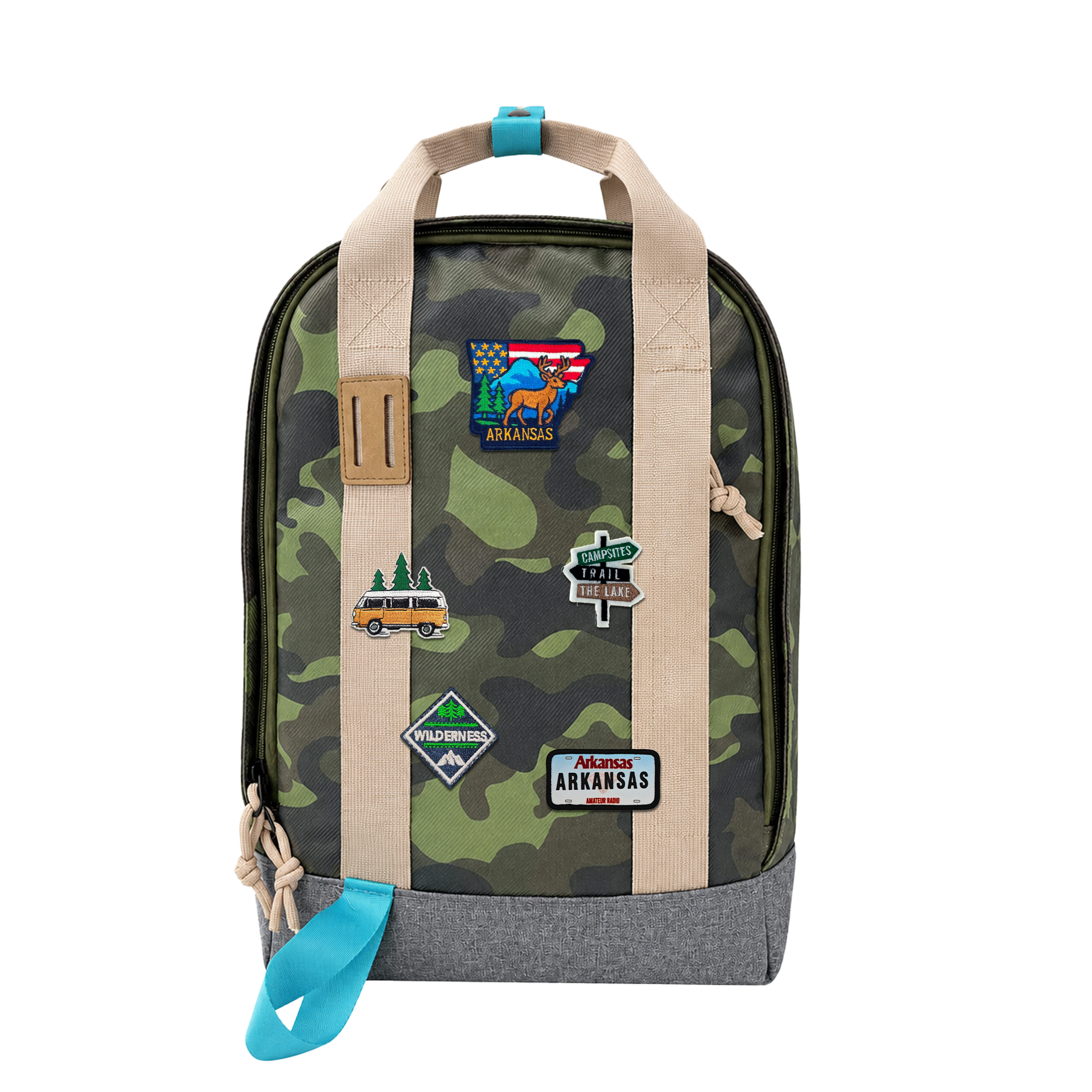 Arkansas Ozark Trail Laptop Backpack | Waterproof Outdoor Travel Backpack with Nature-Inspired Design